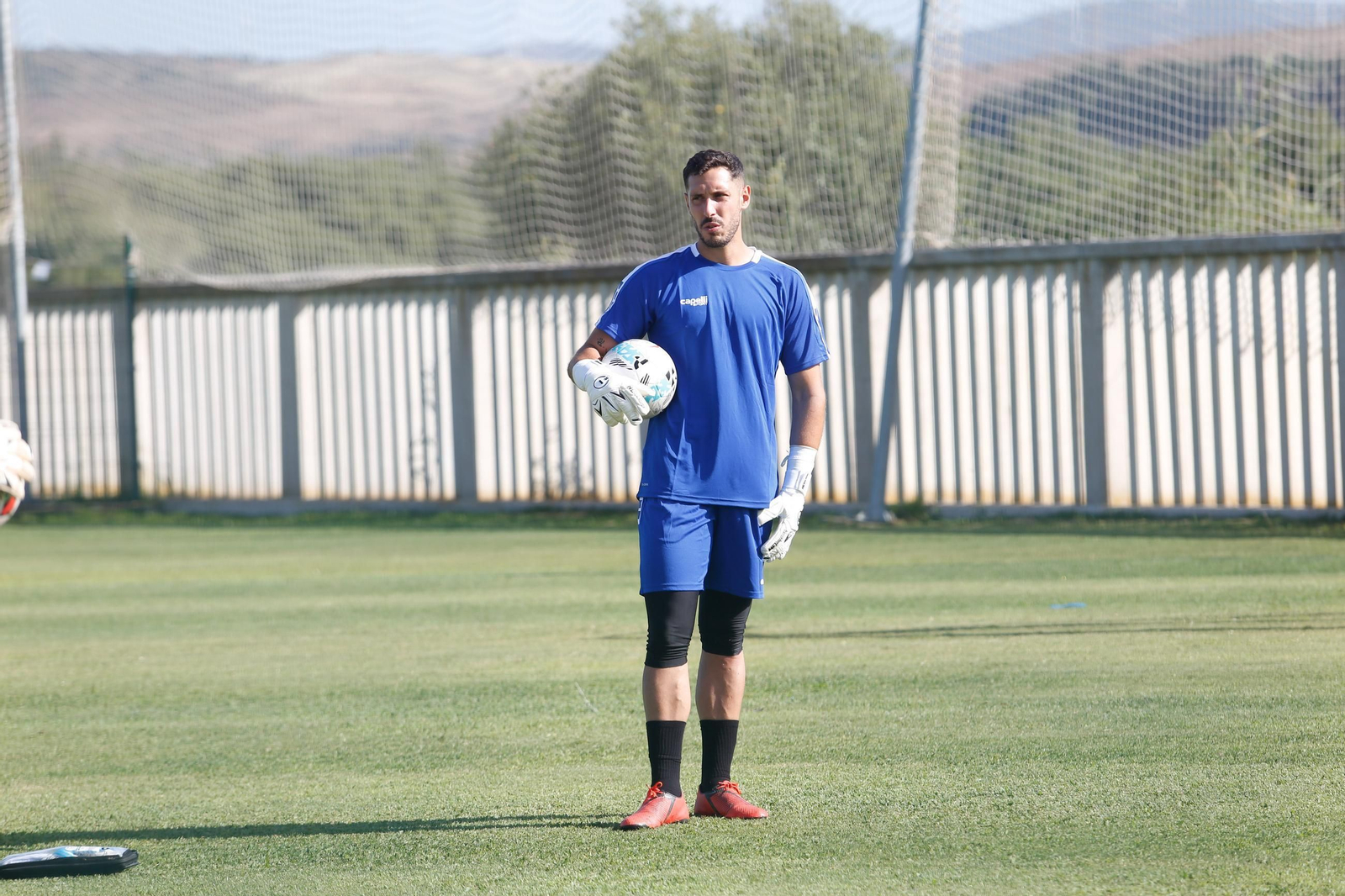 Las fotos del entrenamiento de pretemporada del Algeciras en La Menacha