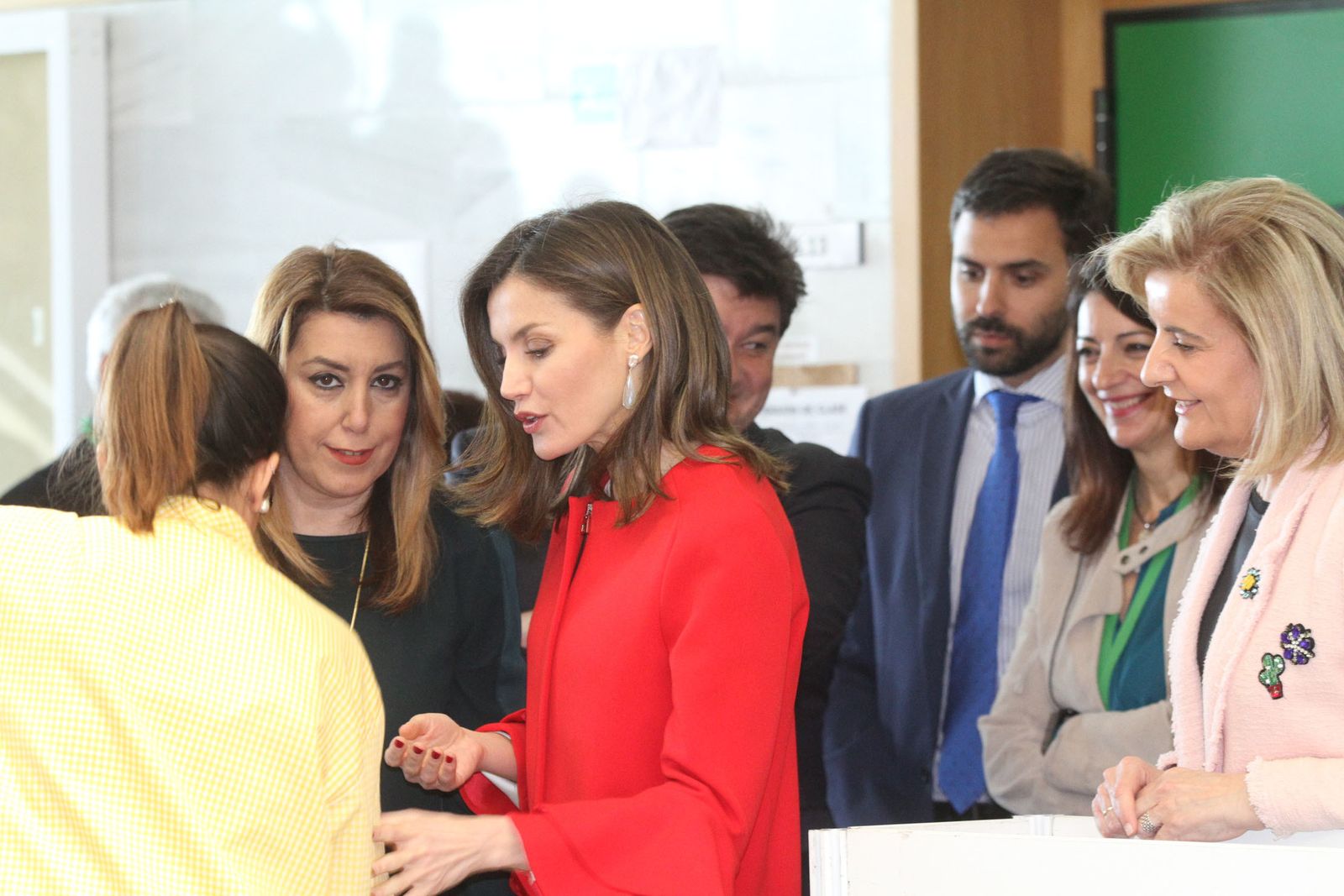 Imágenes de la visita de la reina Letizia a Huelva