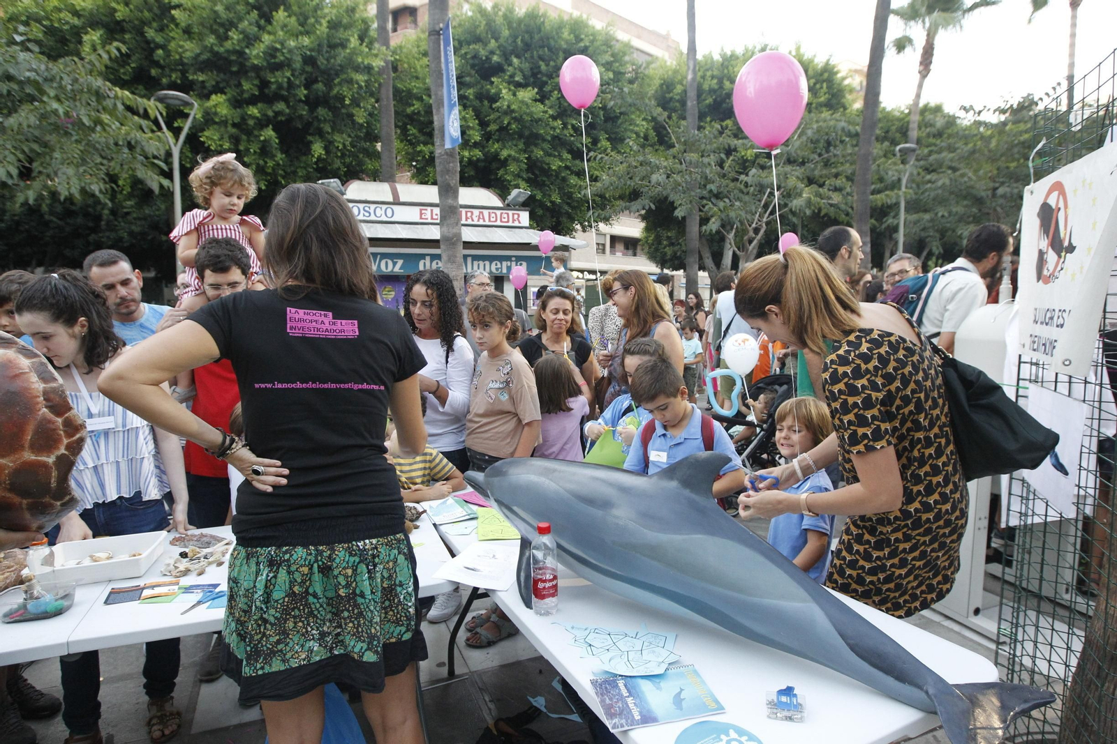 Fotogalería Noche Europea de los Investigadores. Universidad de Almería-UAL