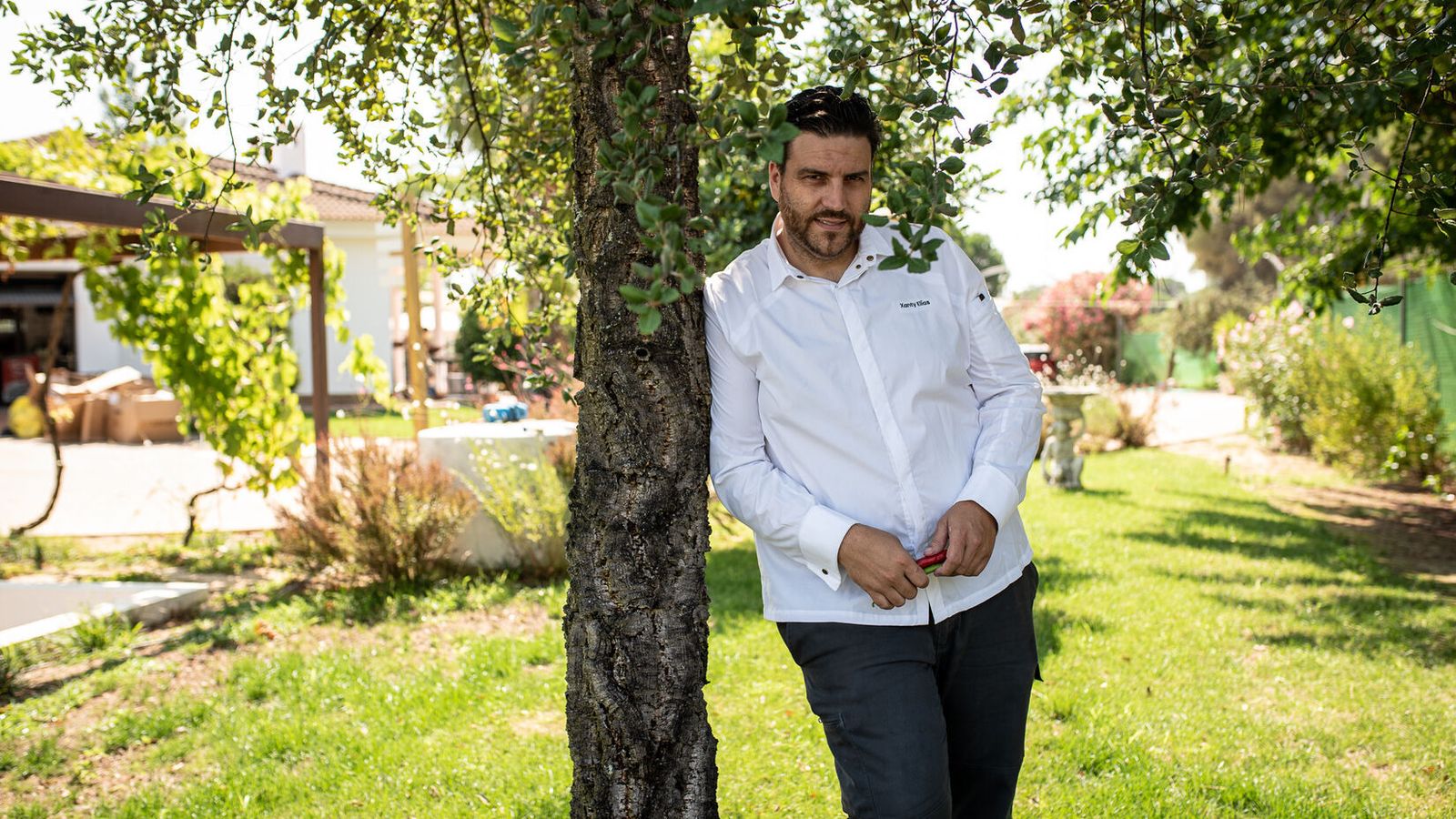 Xanty Elias en la Finca Alfoliz