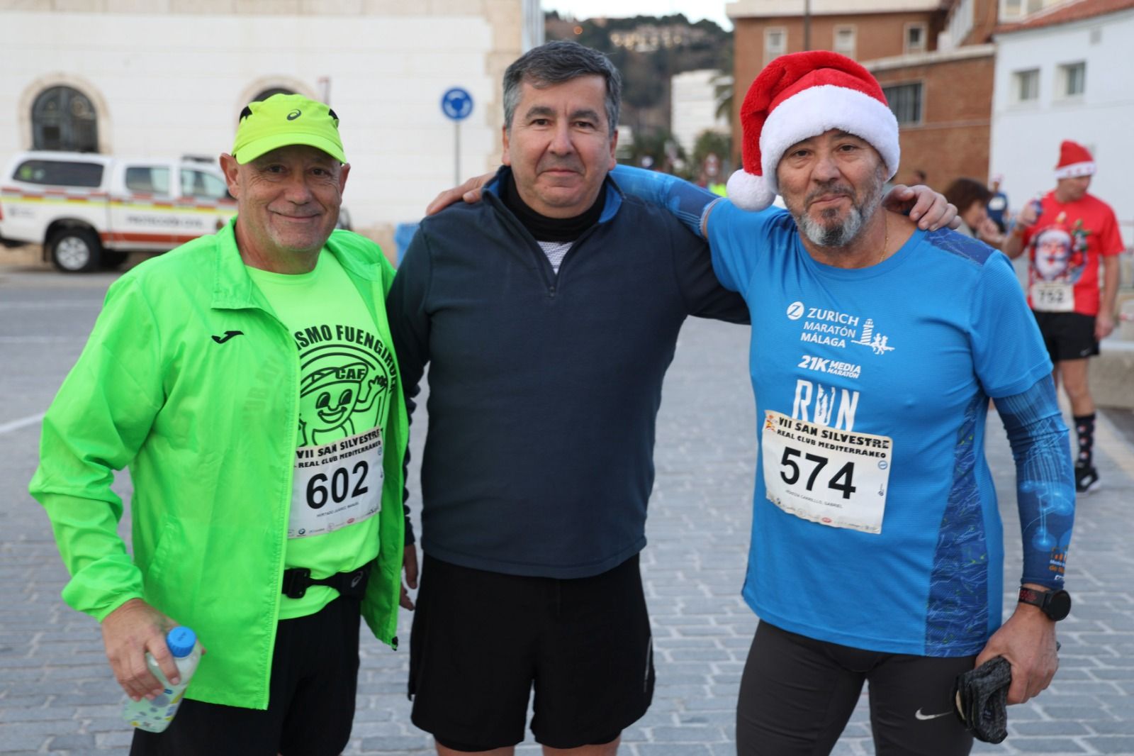 Las fotos de la San Silvestre del Real Club Mediterráneo en Málaga