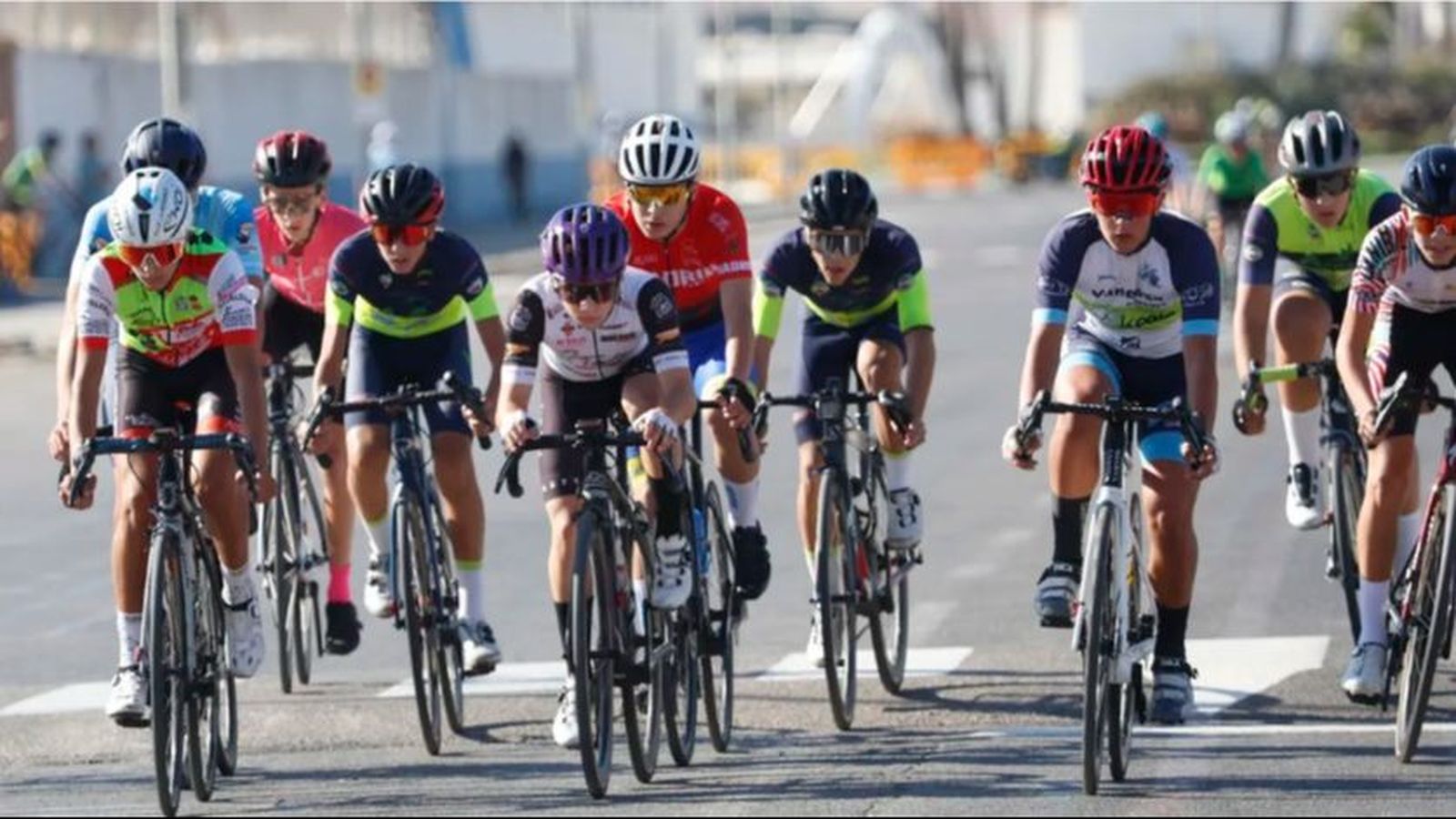 Una imagen de la quinta edición del Giro Ciudad de La Línea