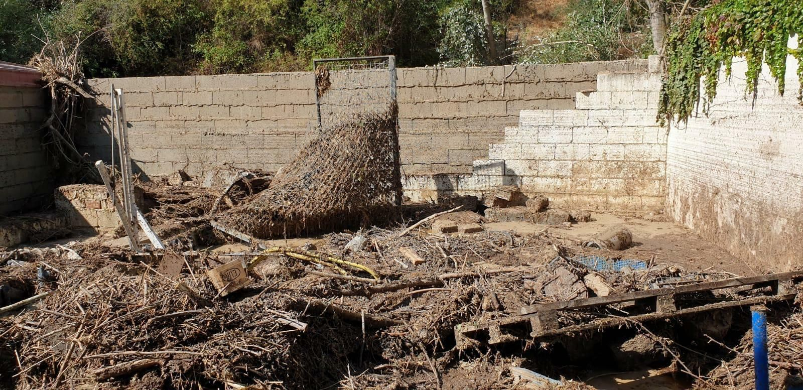 Las imágenes del día después tras la tromba de agua en Campotéjar