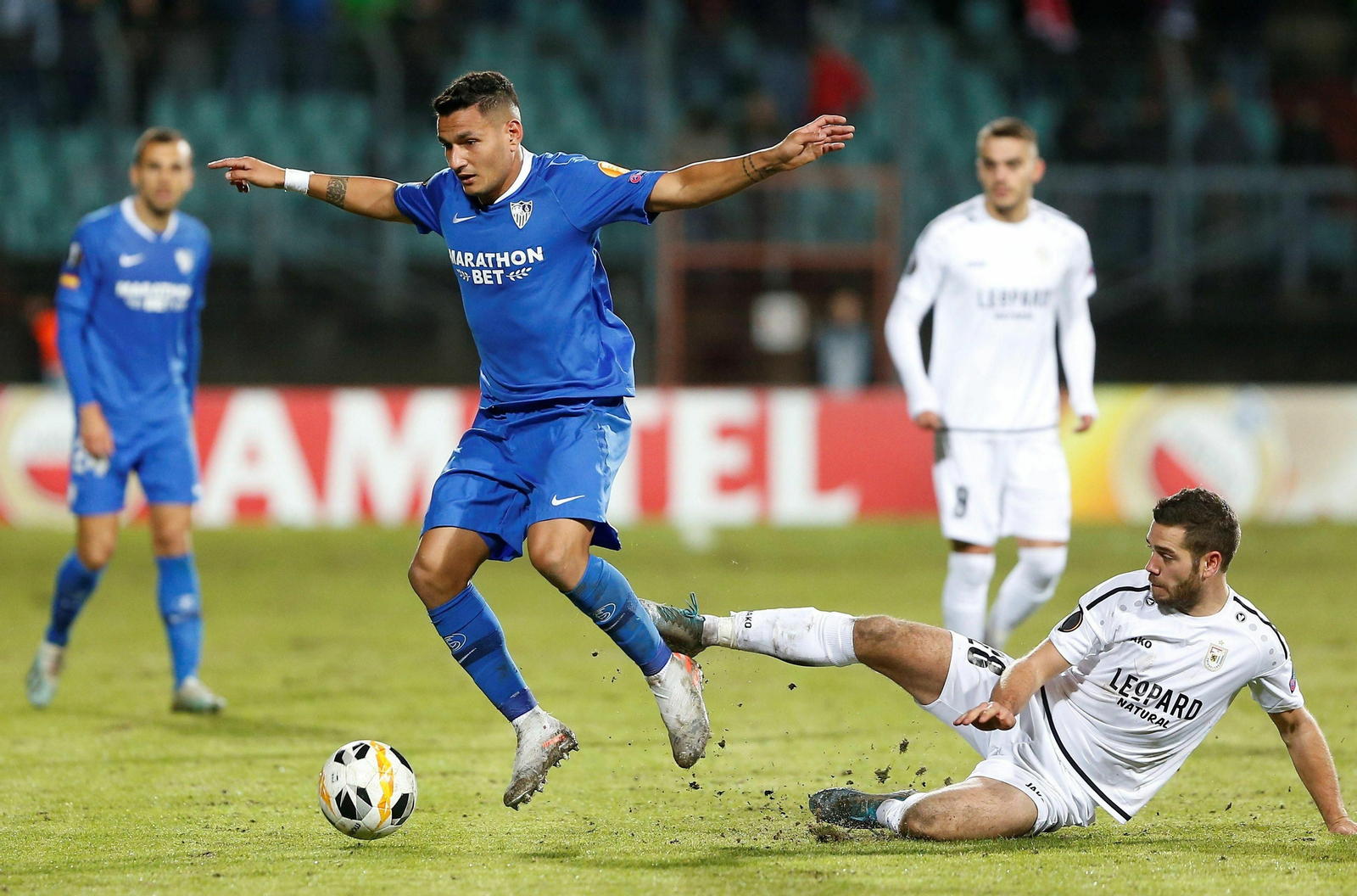 Las imágenes del Dudelange-Sevilla FC