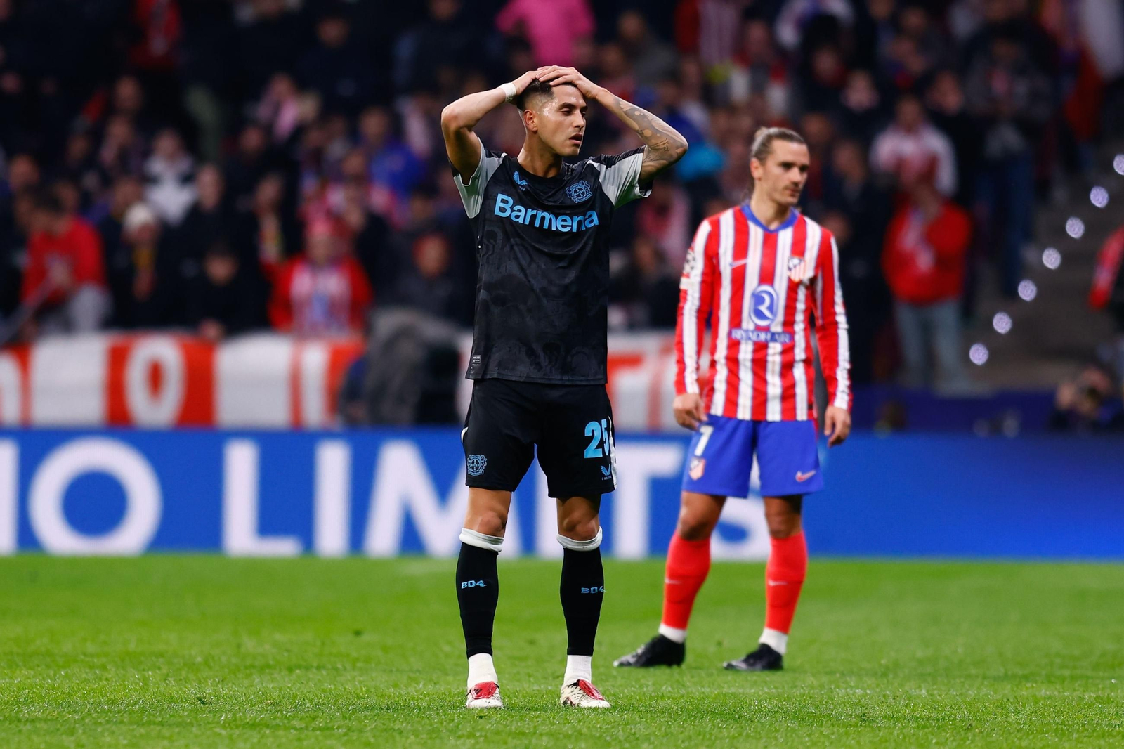 Las fotos del Atlético de Madrid - Bayer Leverkusen