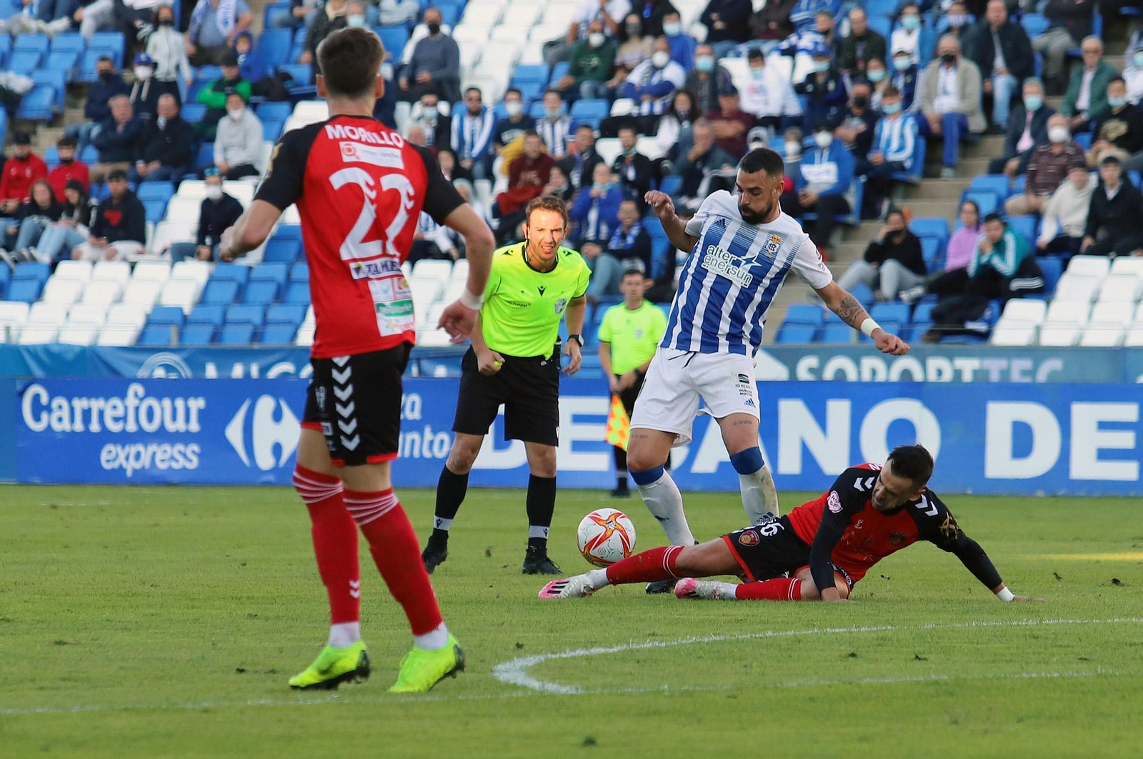 Imágenes del Recreativo de Huelva-Puente Genil