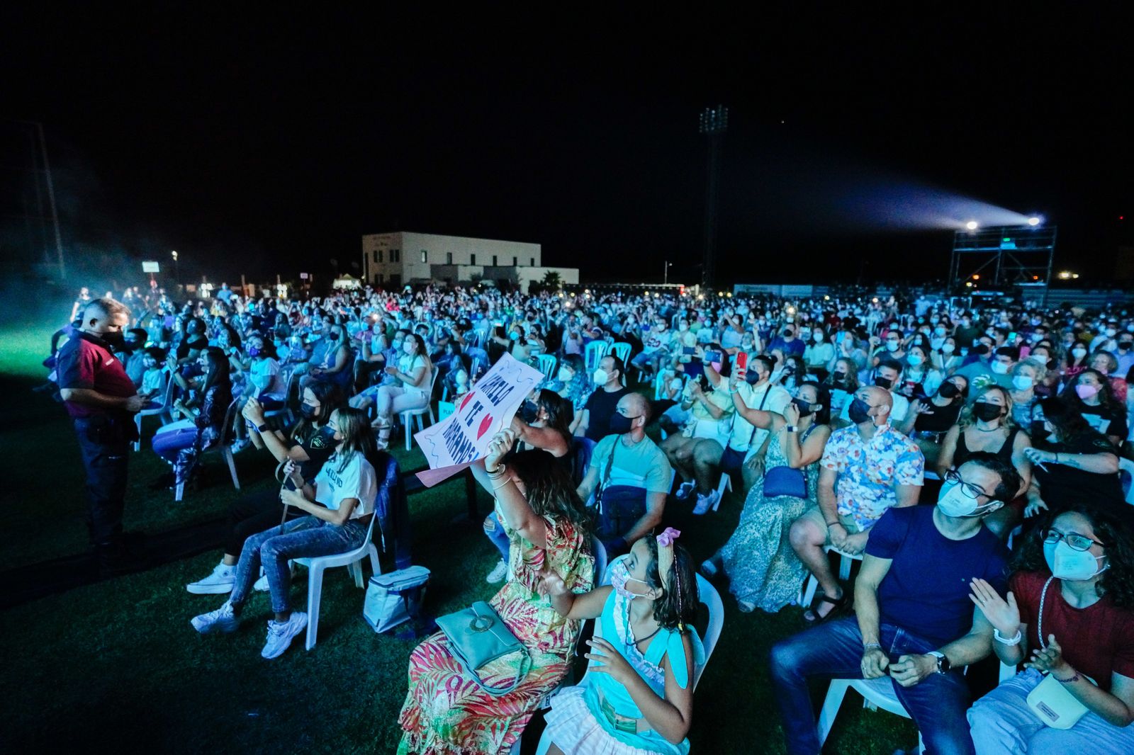 El concierto de Camilo en Pozoblanco, en fotografías