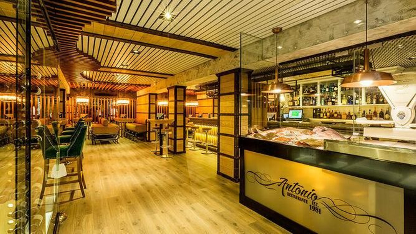 El interior del restaurante Antonio de Zahara, uno de los que ha sido reconocido