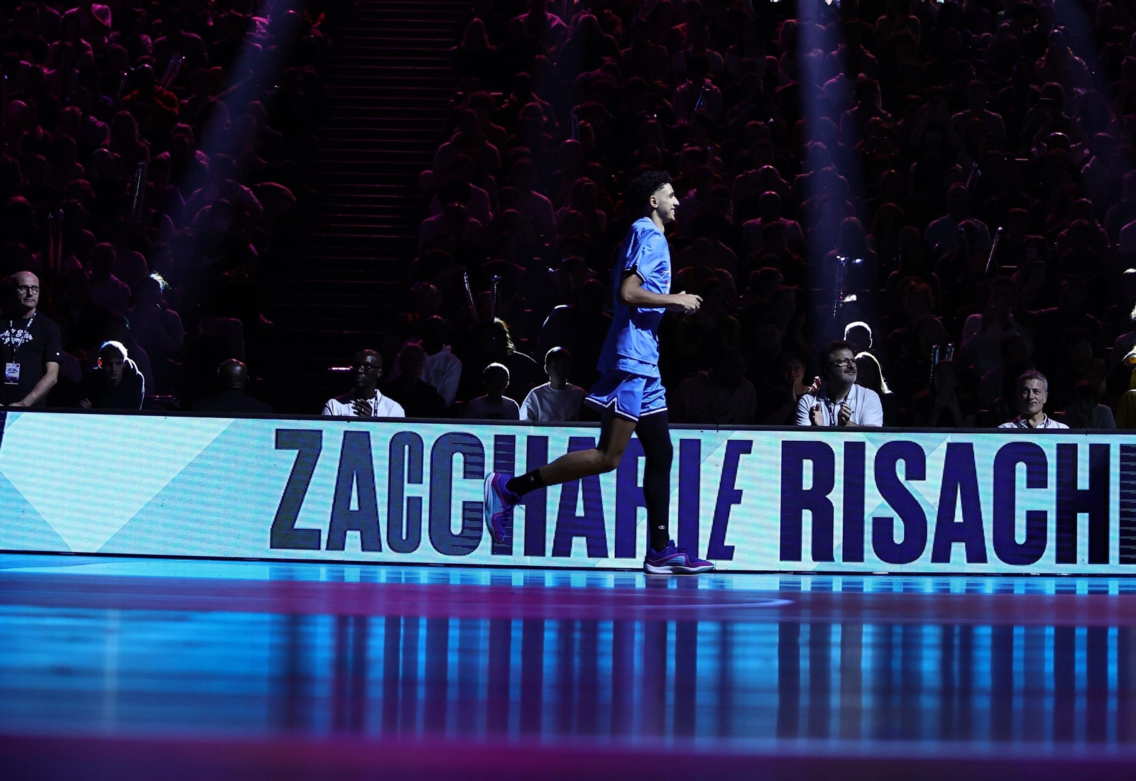 Zaccharie Risacher, en una presentación.