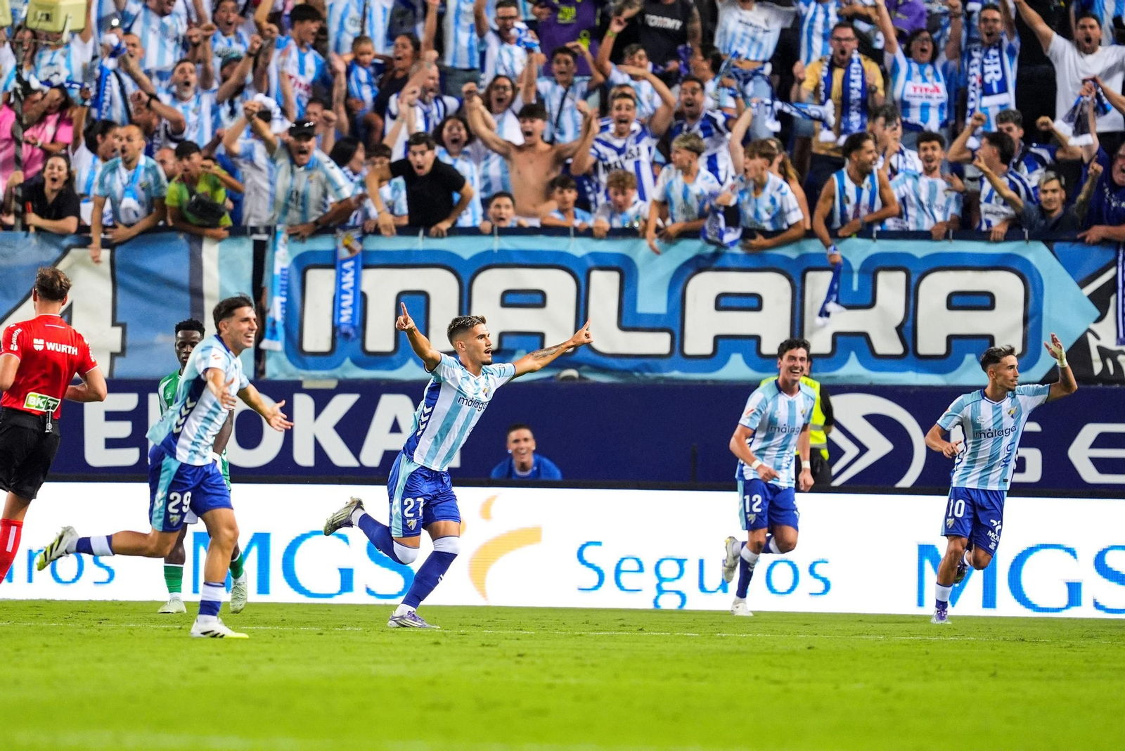 Las mejores fotos del Málaga-Betis
