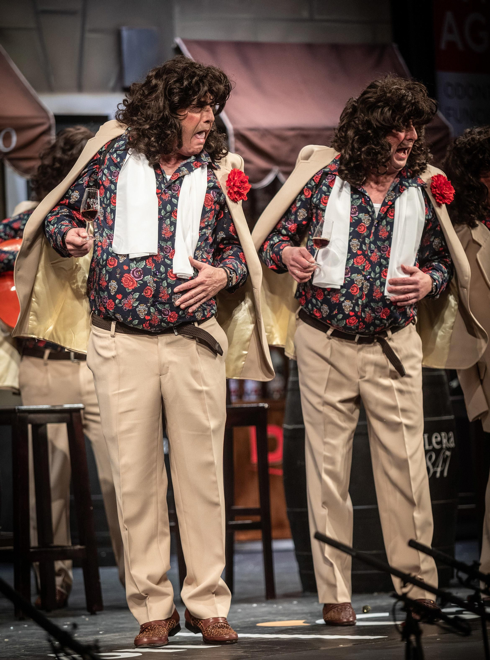 La chirigota del Selu 'Los quemasangre' cerraron a función