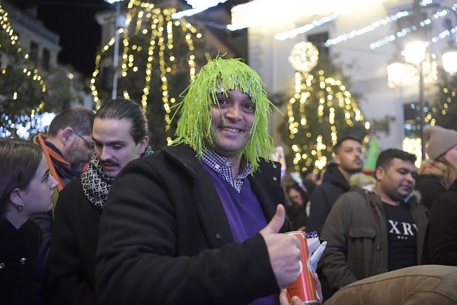 Granada da la bienvenida a 2023 en la Plaza del Carmen