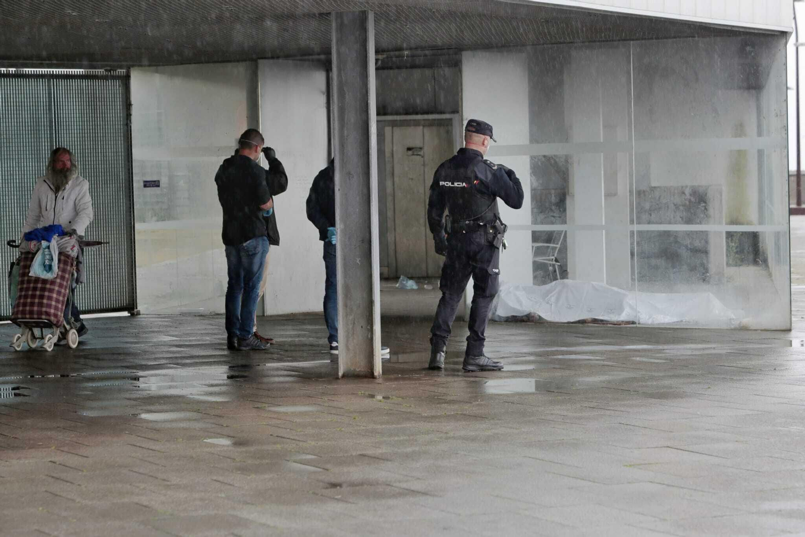 El cuerpo ha aparecido esta mañana.