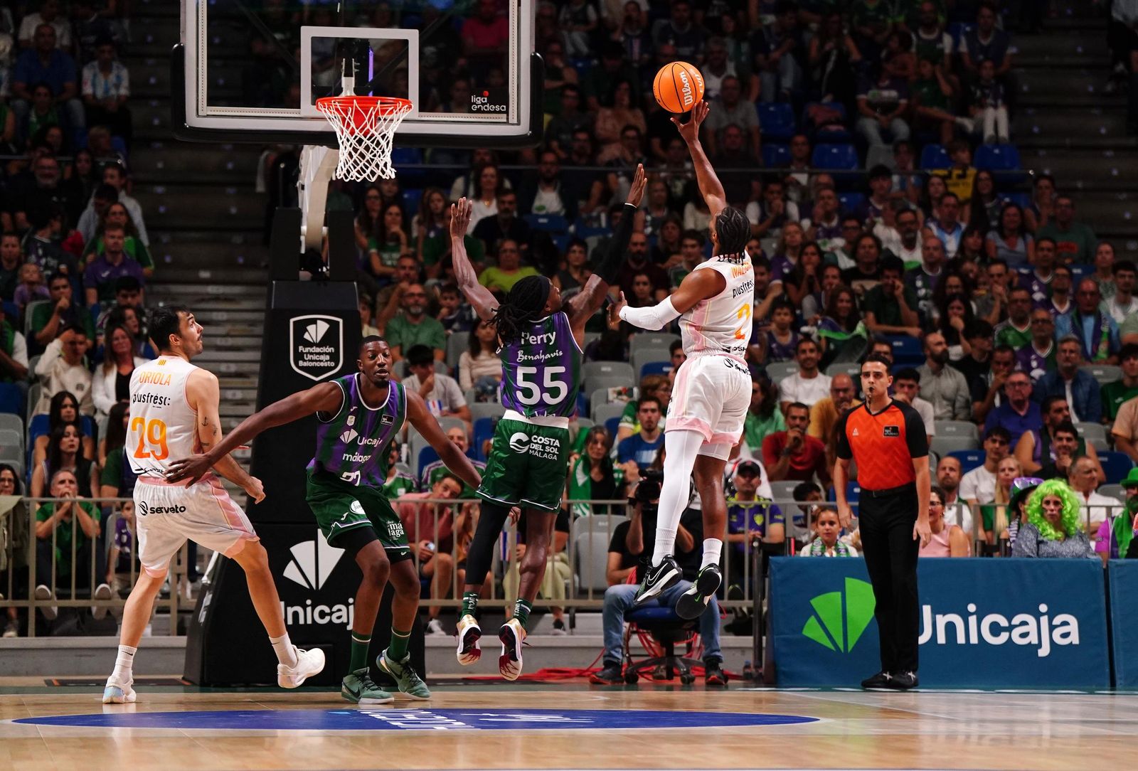 Las fotos del Unicaja-Hiopos Lleida