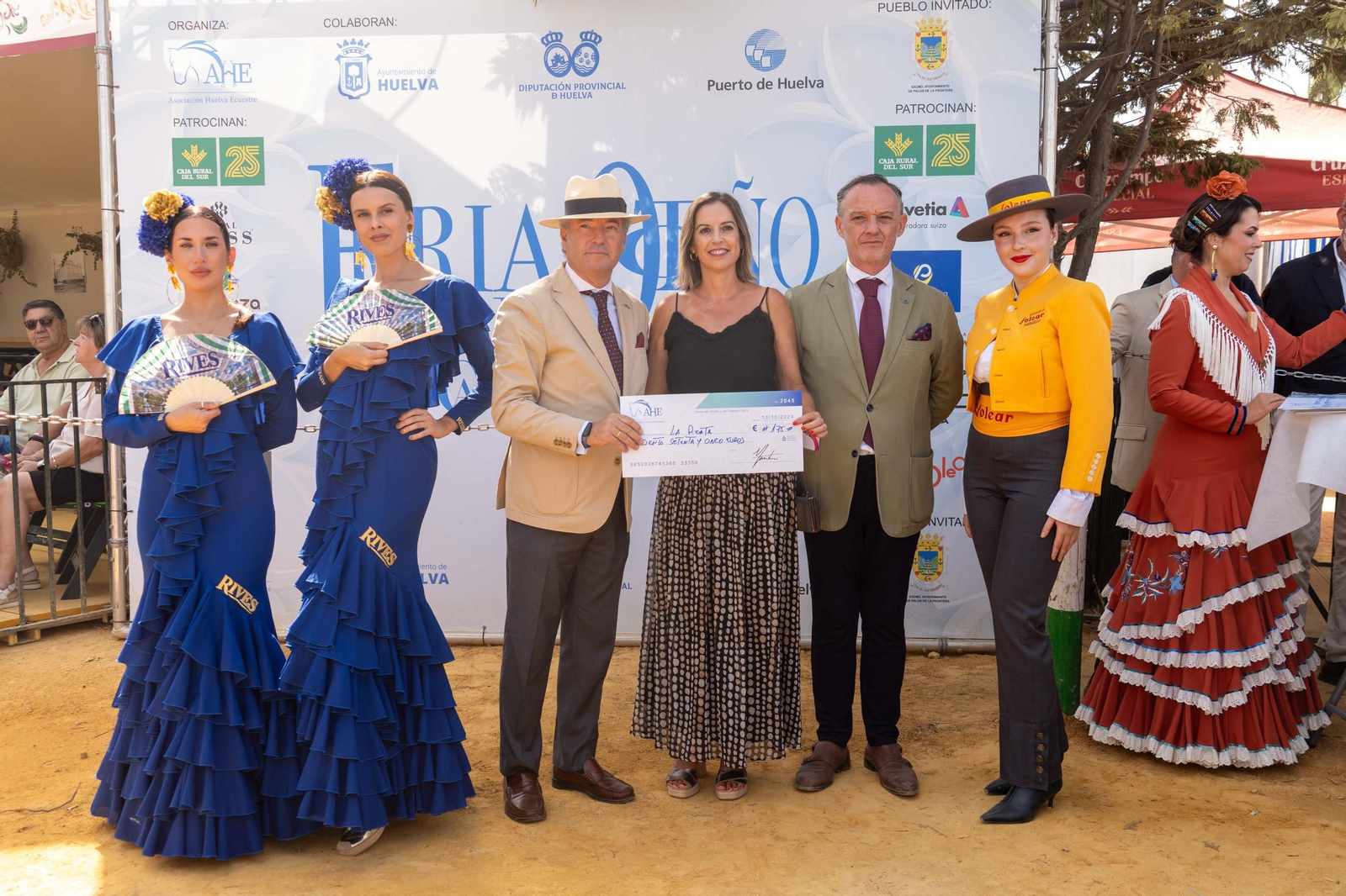 Imágenes de la entrega de reconocimientos de la X edición de la Feria de Otoño y del Caballo 2025 de Huelva