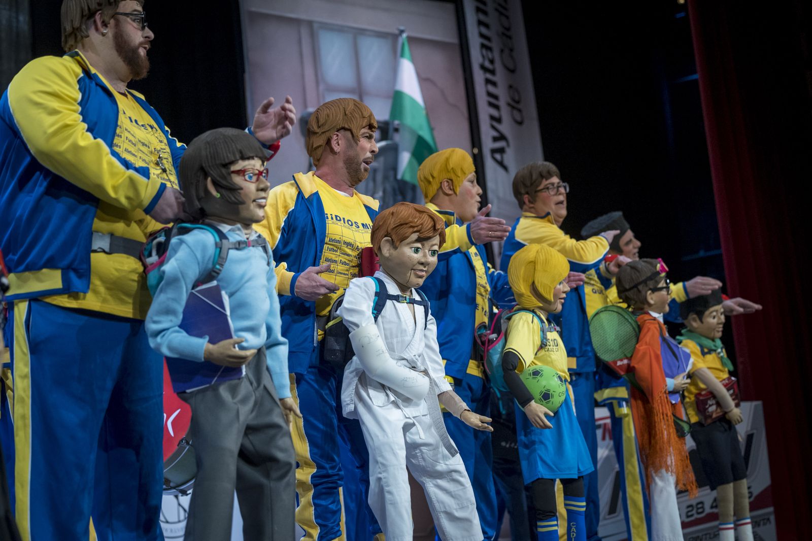 Chirigota 'Díos mío, qué tarde!!!'