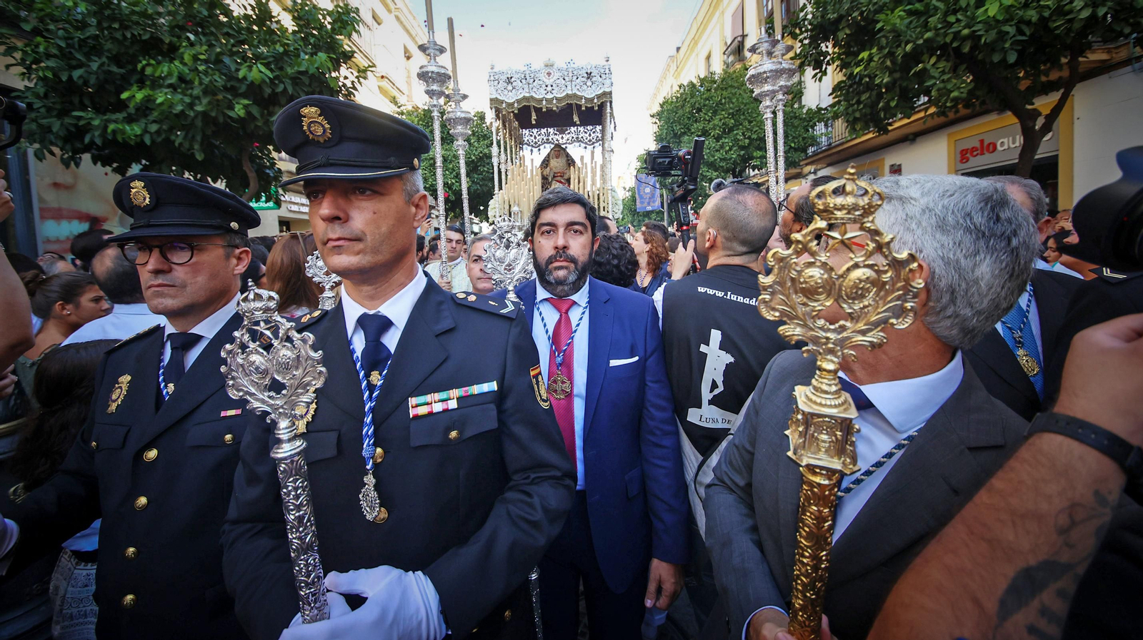 La Virgen de la Estrella ilumina las calles de Jerez La Virgen de la Estrella ilumina las calles de Jerez