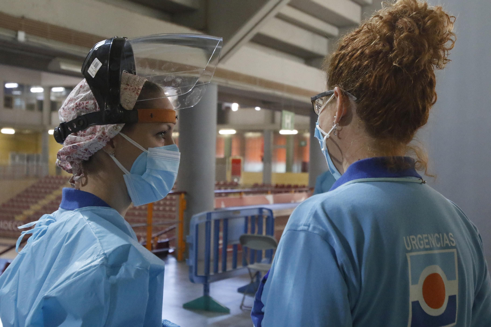 Las fotos del cribado en Vista Alegre