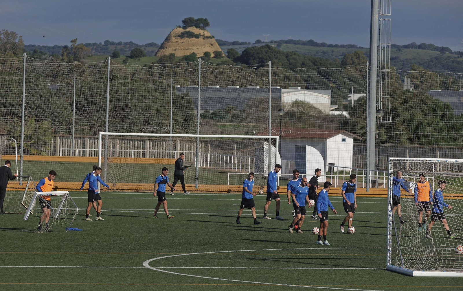 Fotos del entrenamiento del Algeciras CF previo a la visita del Yeclano al Nuevo Mirador