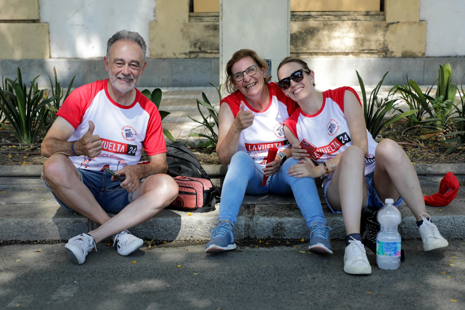Ambiente del final de la 5ª etapa de la Vuelta ciclista a España, a su llegada a Sevilla