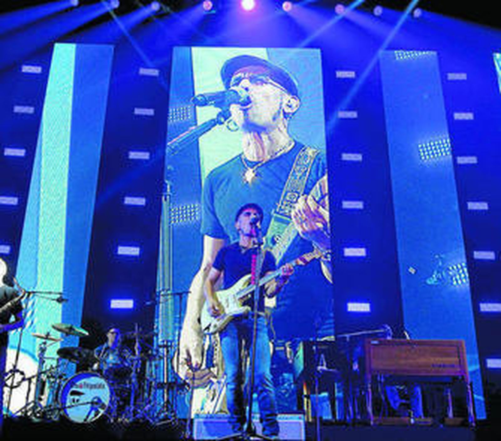 Concierto de la banda en el Palacio de Congresos de Granada.