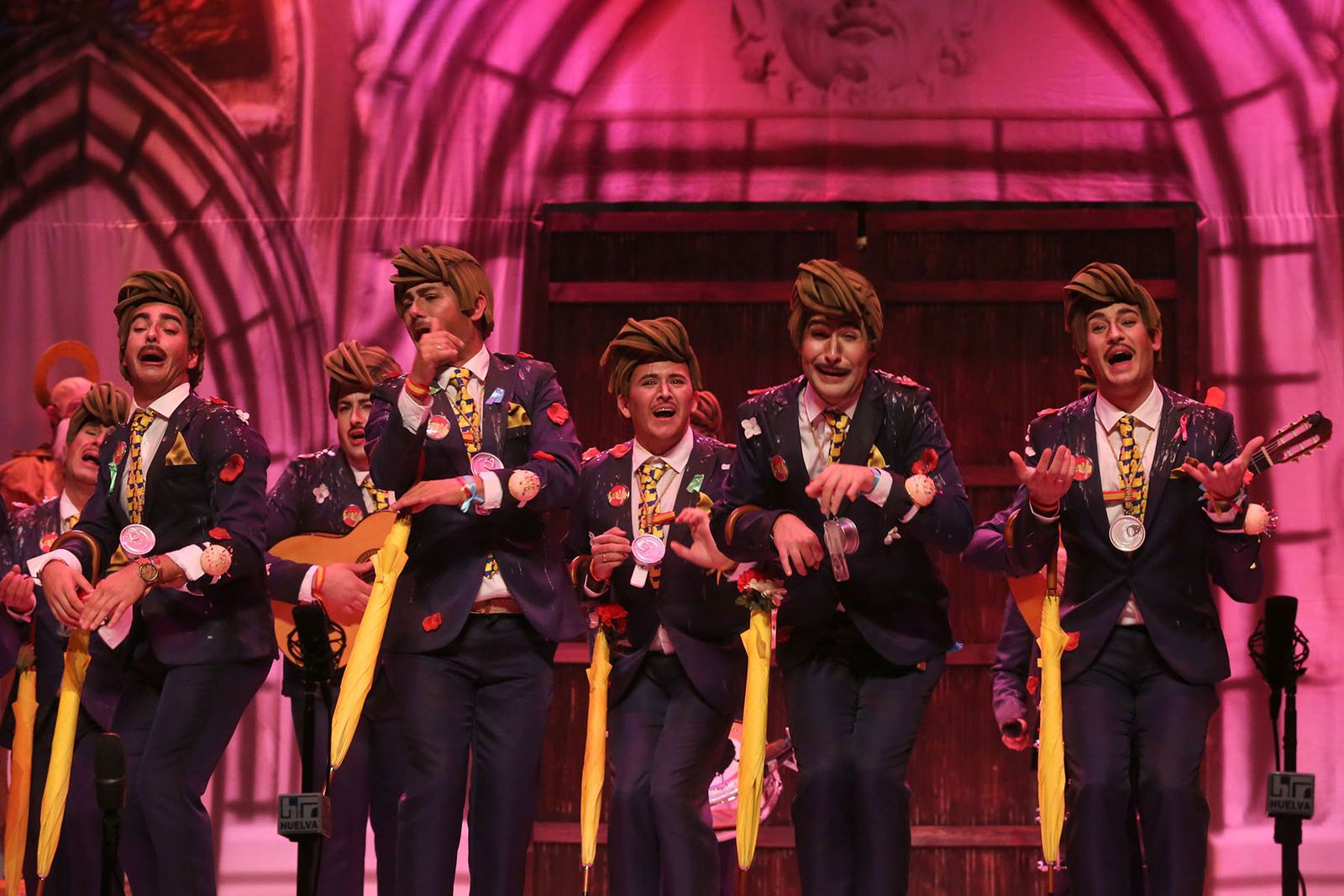 Quinto día de preliminares del Carnaval Colombino en imágenes