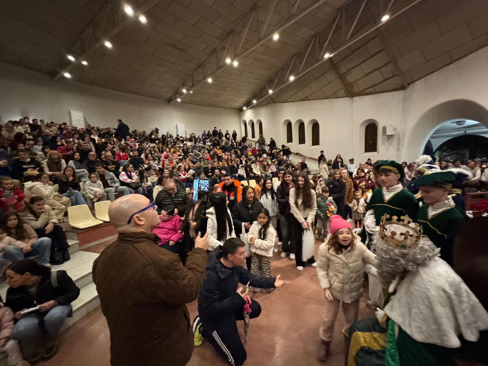 El éxito de la llegada de los Reyes Magos a Roquetas de Mar, en imágenes