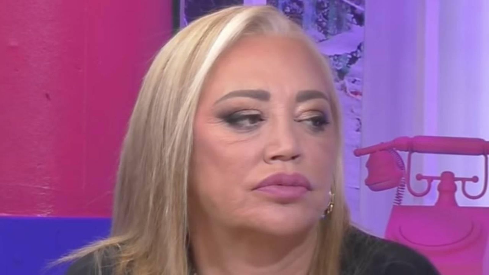 Belén Esteban enfadada en 'Ni que fuéramos'