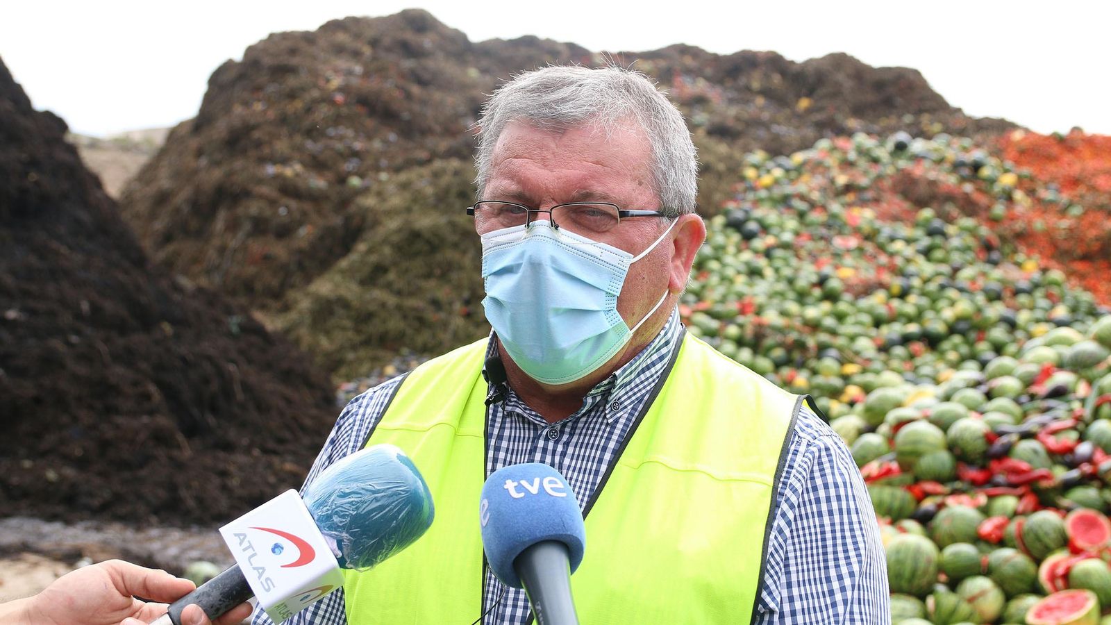 El presidente de Coexphal, Juan Antonio González.