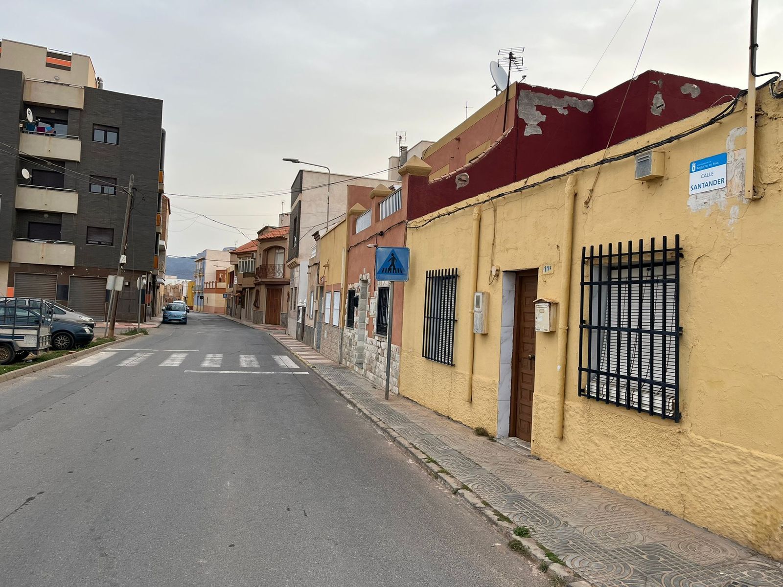La calle Santander se beneficiará de una importante remodelación.