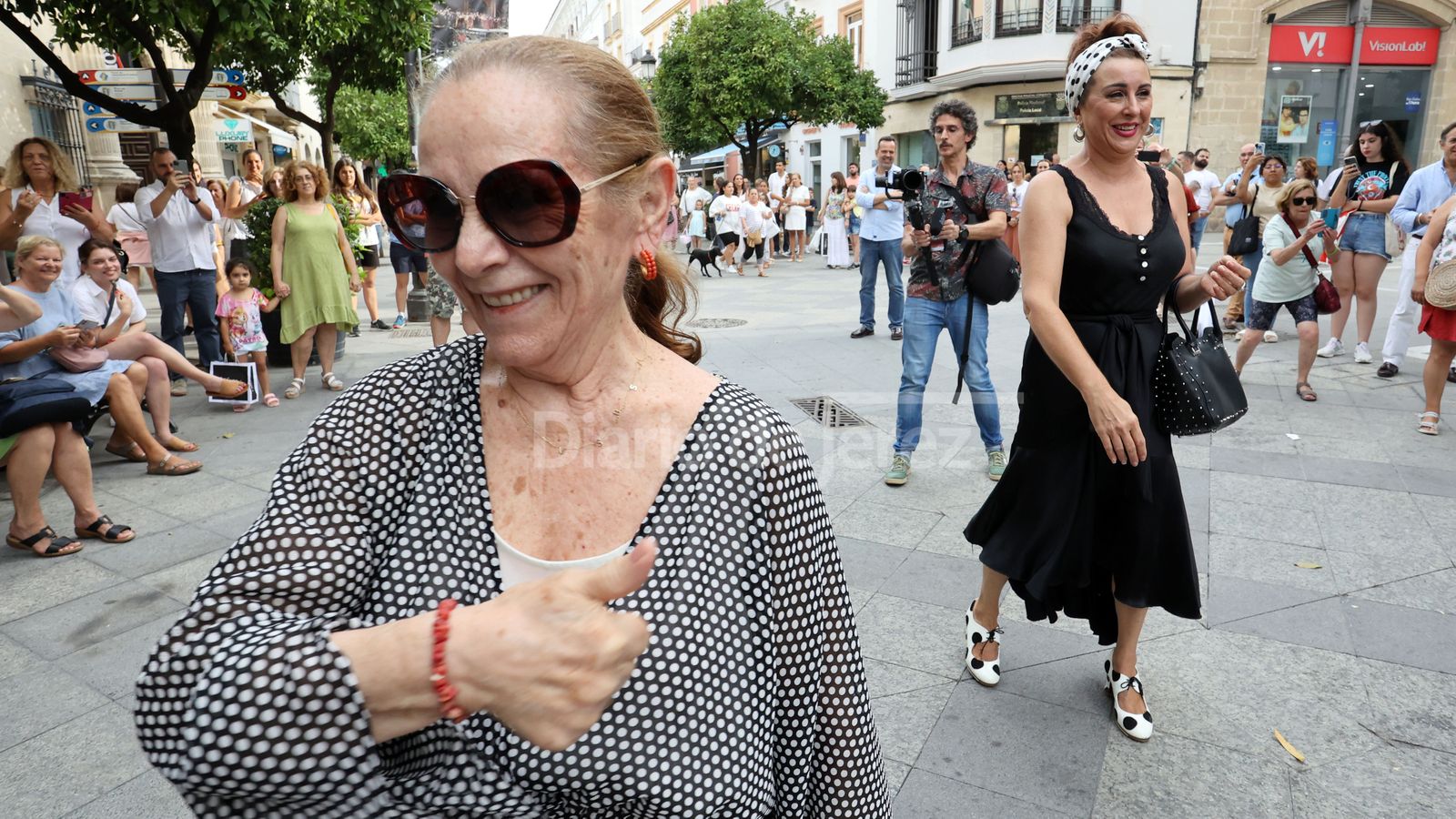 Flashmob de la academia de baile de Fani Muñoz en Jerez