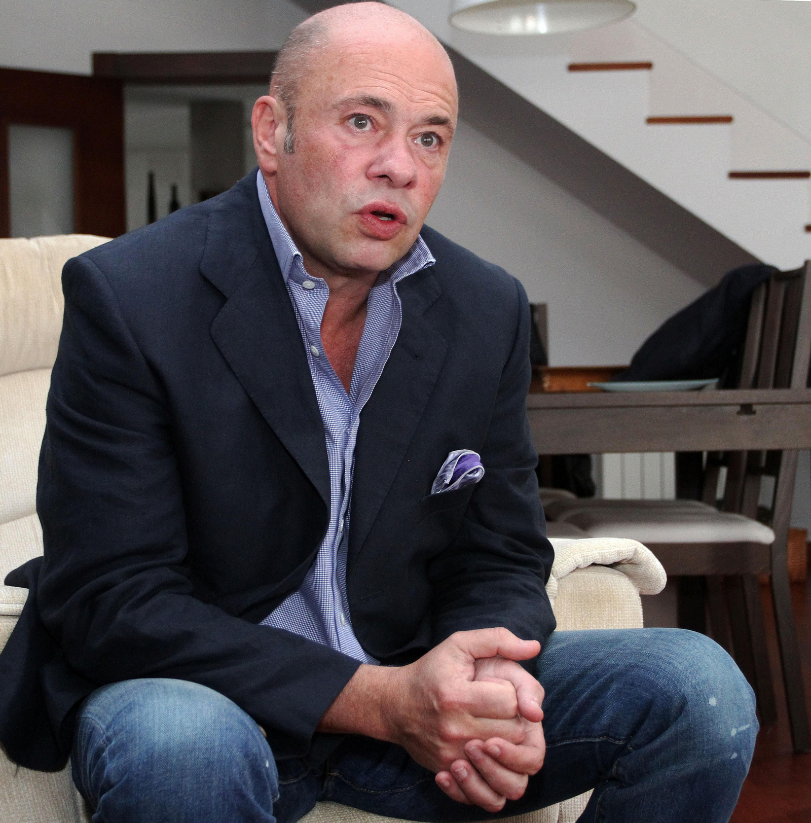 Pablo Comas, en una entrevista.