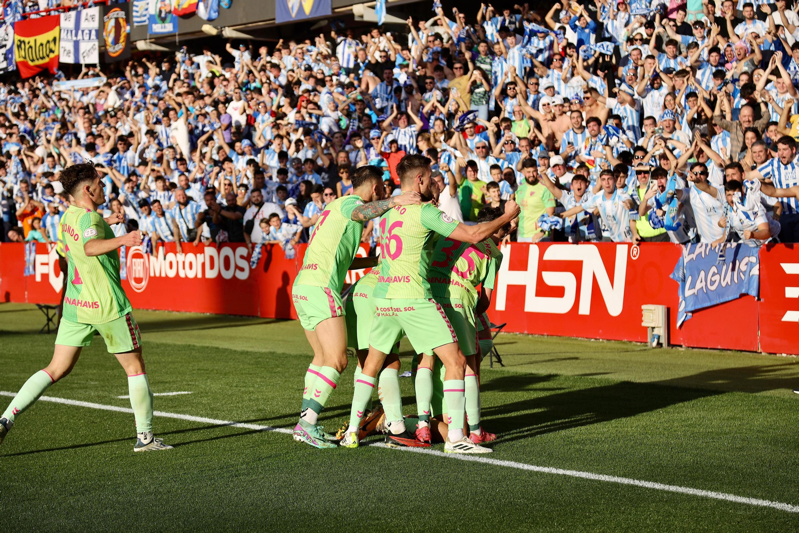 Las fotos del Recreativo Granada - Málaga CF