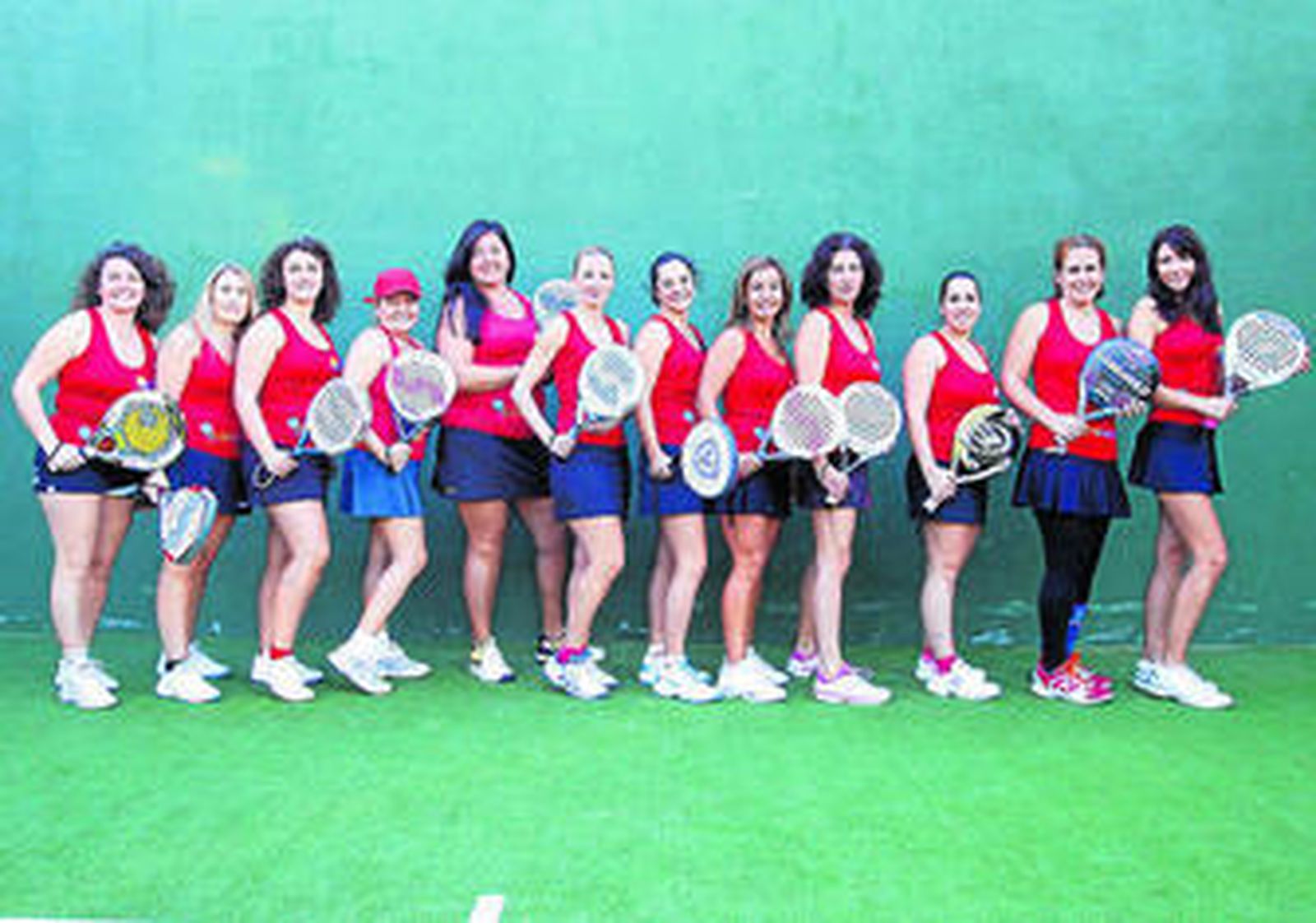 Las jugadoras del equipo Fair Play.