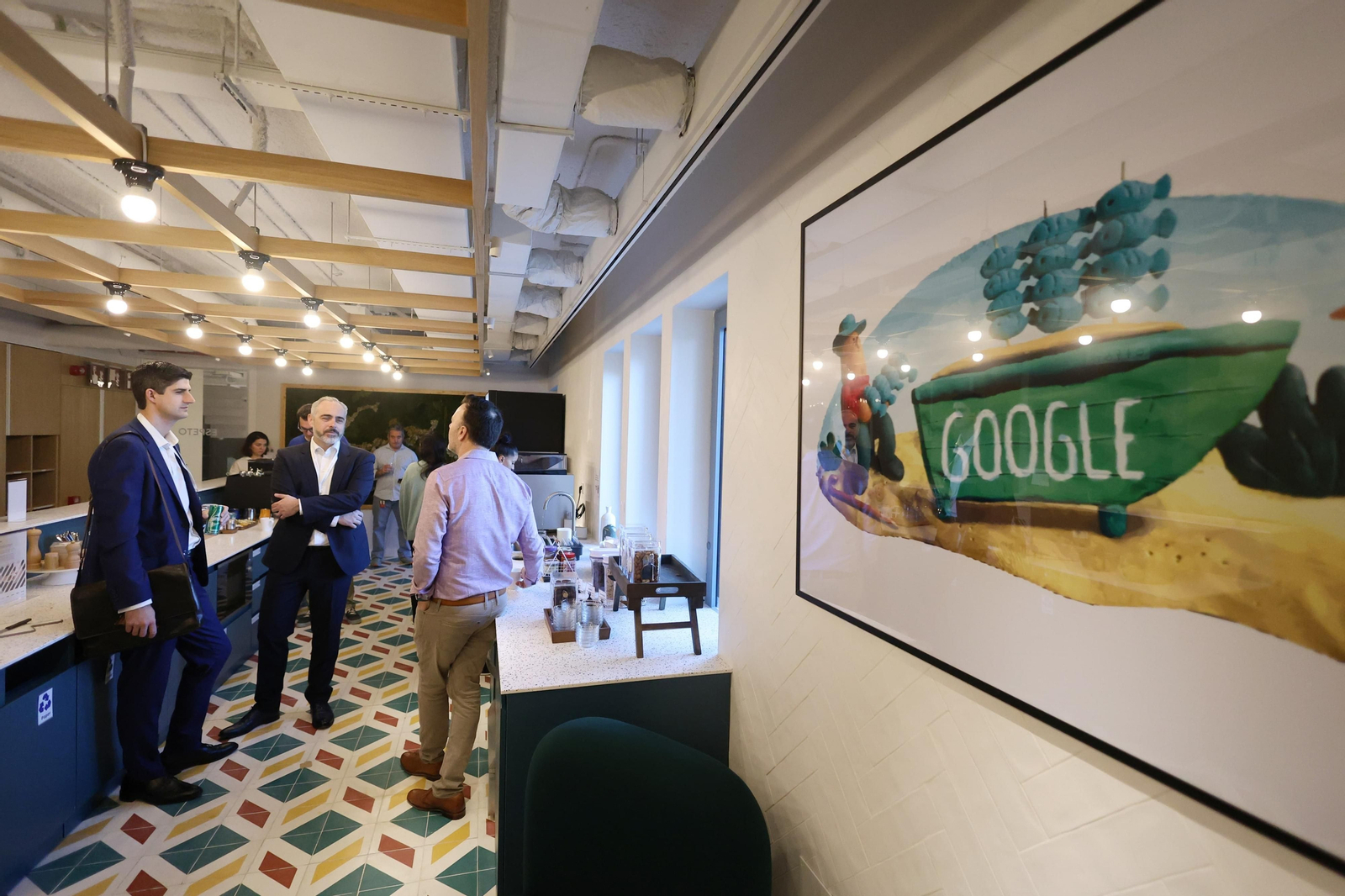 La inauguración del Centro de Ciberseguridad de Google en Málaga, en imágenes