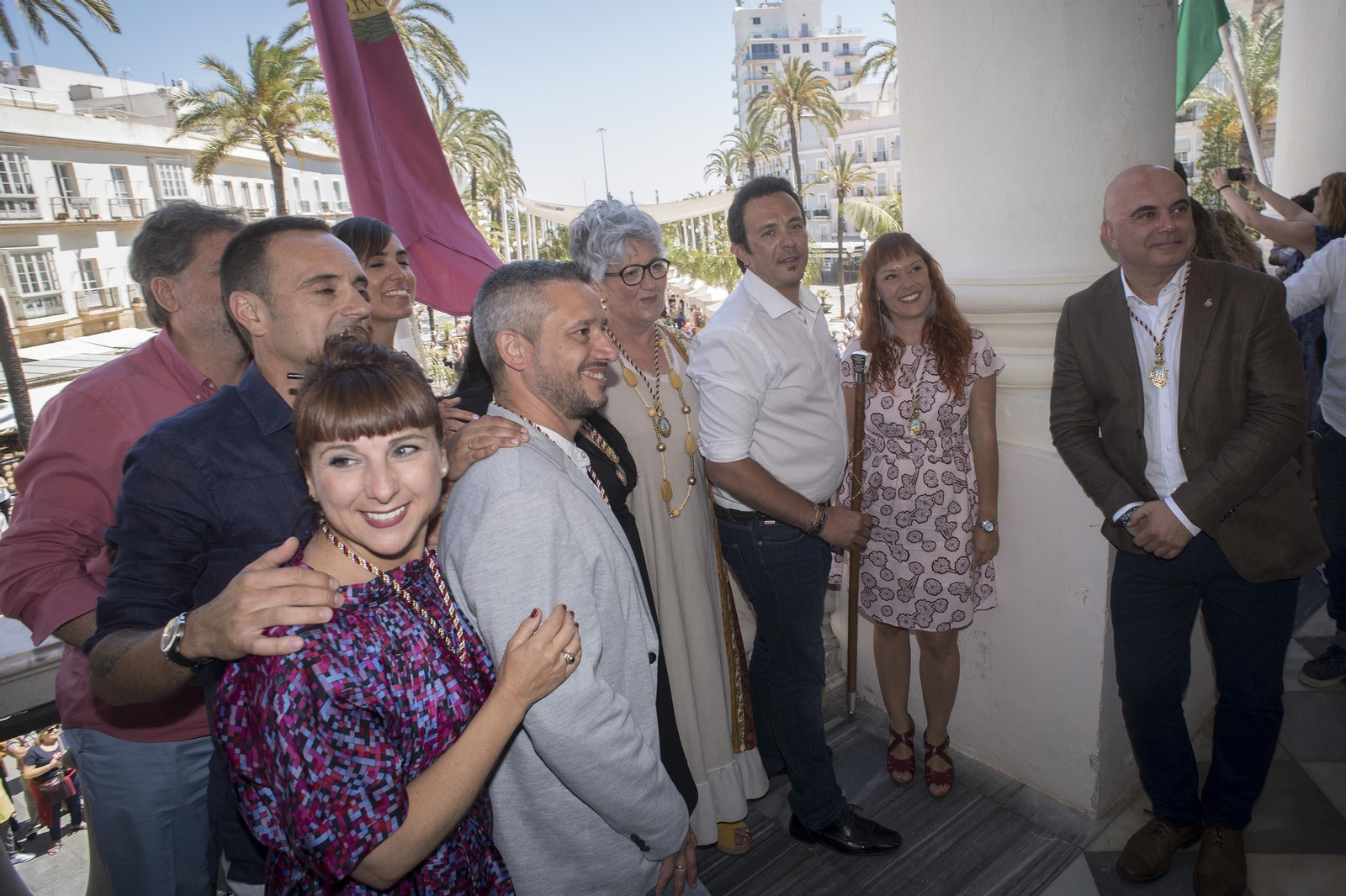 Imágenes de la investidura de José María González Kichi