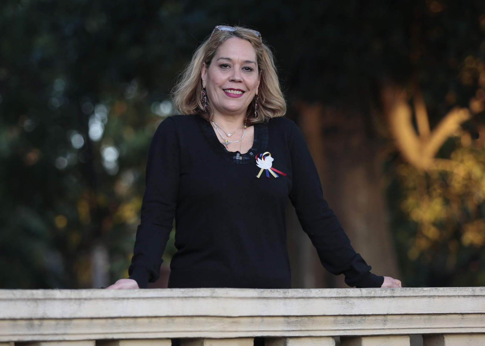 Auxiliadora Piñera trabaja ahora en Sevilla como 'broker inmobiliario'.