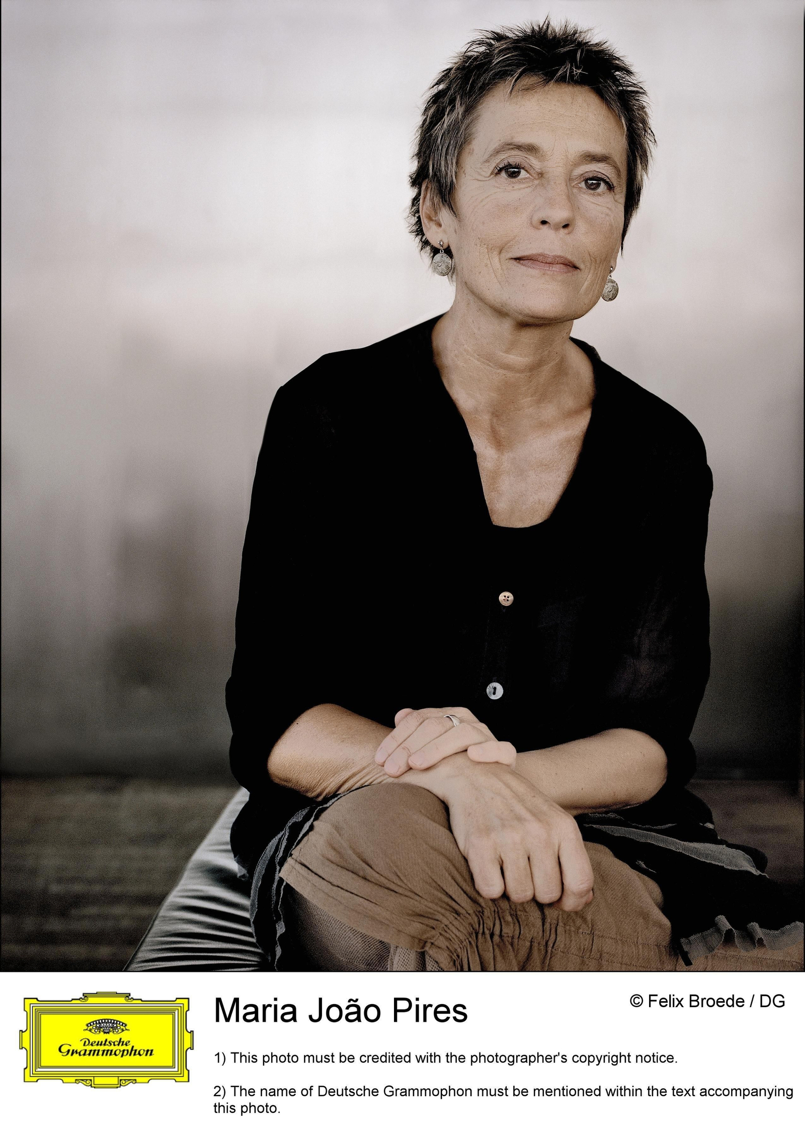 La pianista portuguesa Maria Joao Pires.