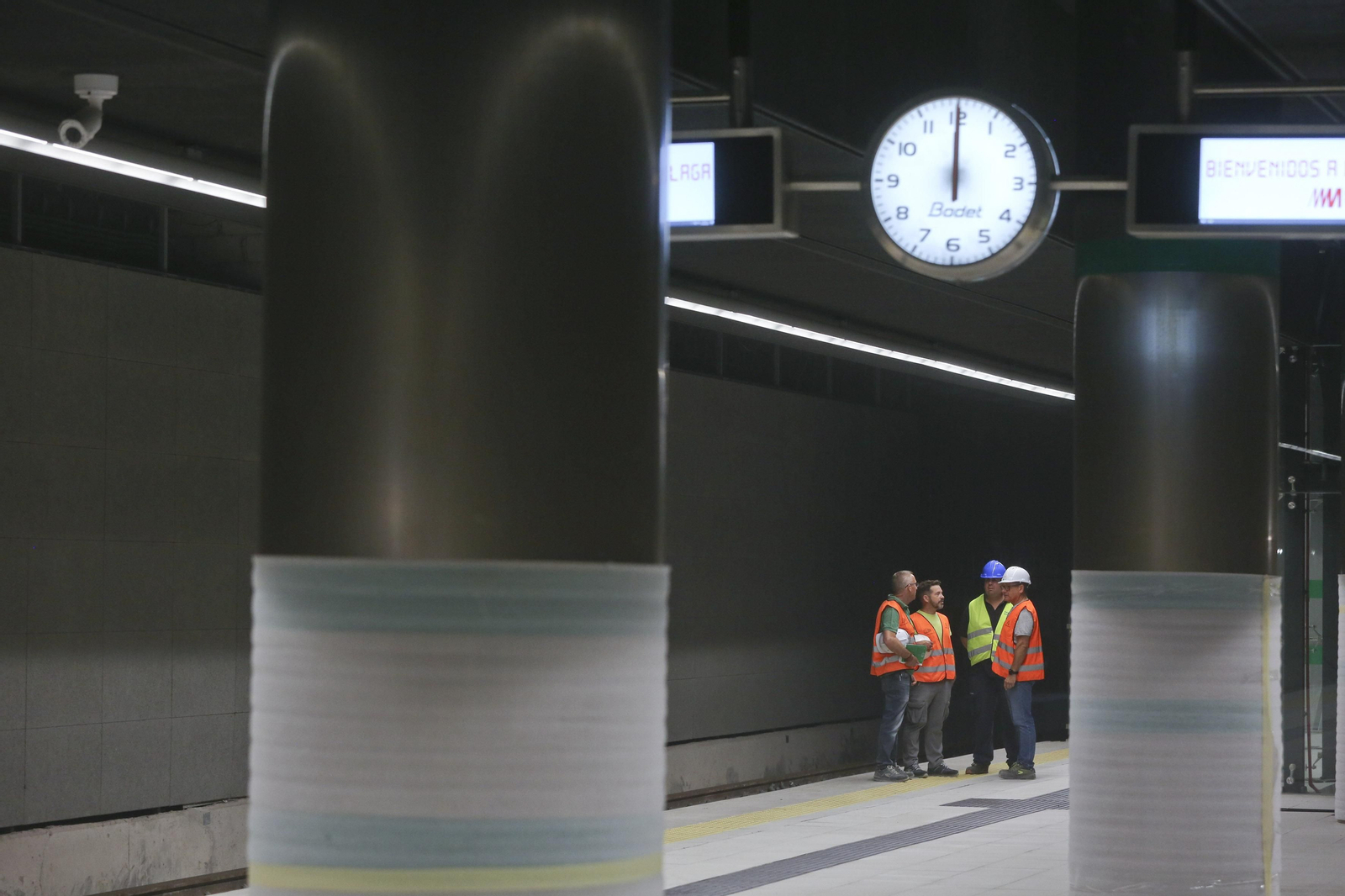 El Metro al Centro de Málaga: fotos de las estaciones Atarazanas y Guadalmedina El Metro al Centro de Málaga: fotos de las estaciones Atarazanas y Guadalmedina