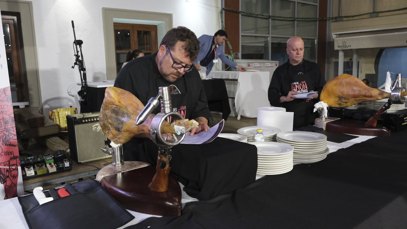 Imágenes del Concurso Nacional de Cortadores de Jamón de Serón