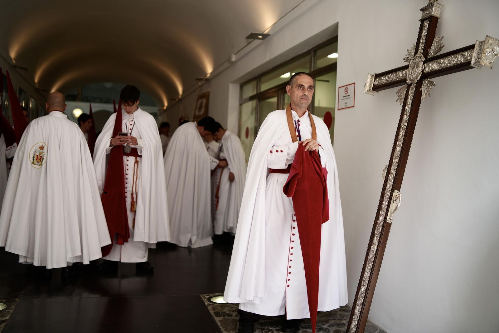 La Sagrada Cena en el Jueves Santo de Málaga, en imágenes