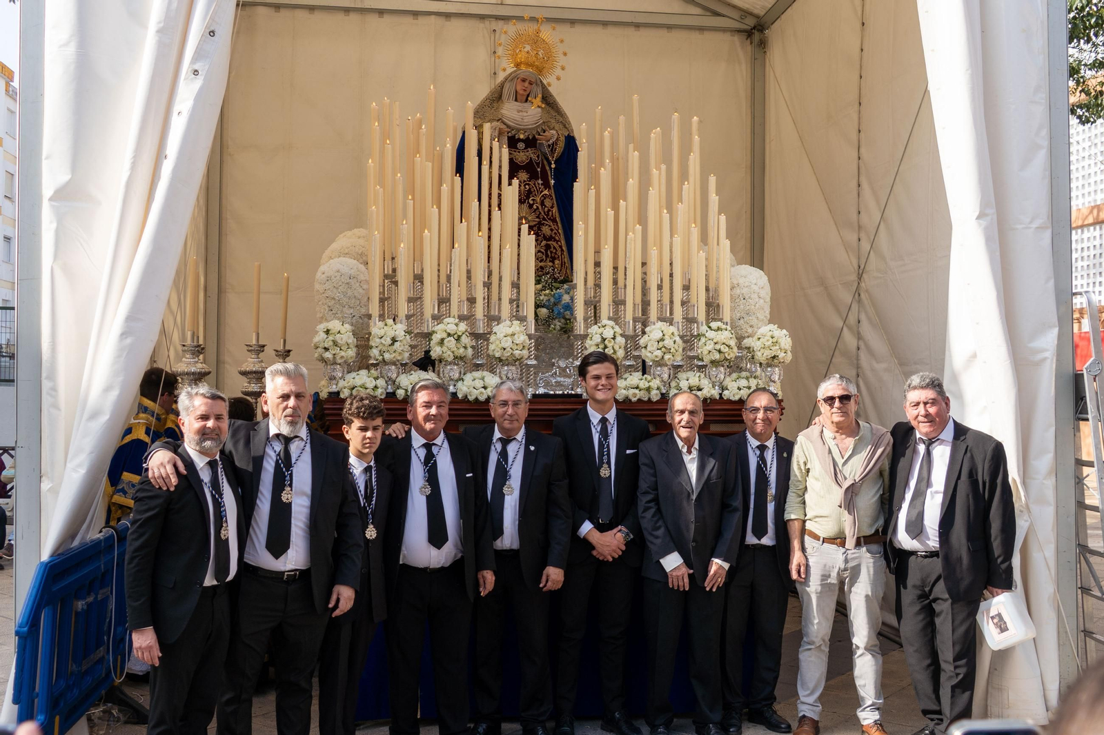 Imágenes de la procesión de la Virgen del Prado
