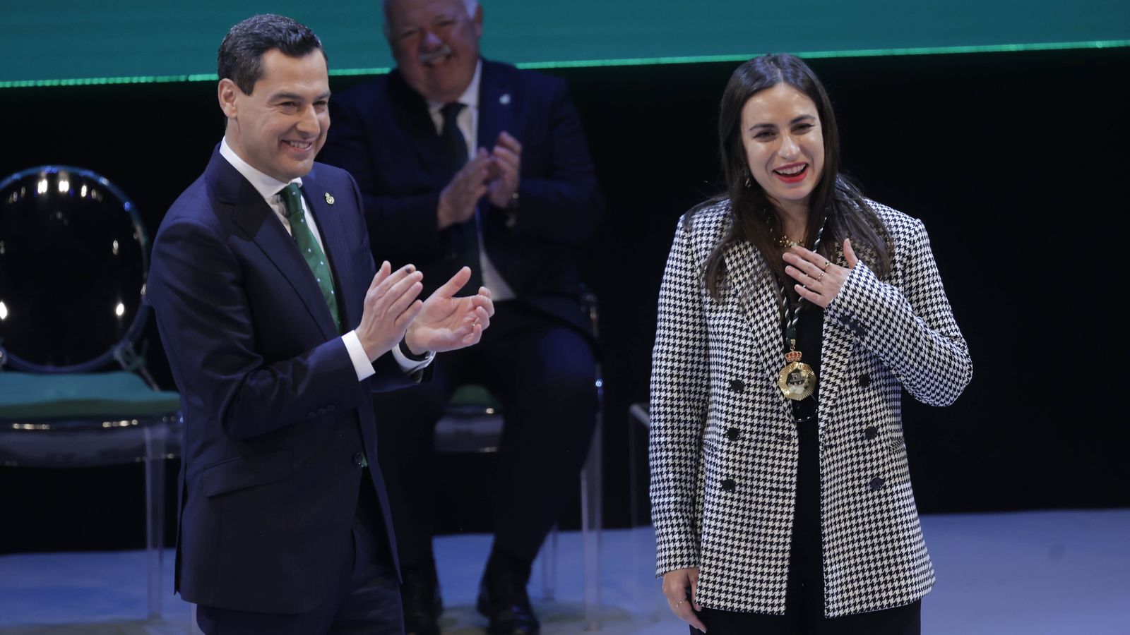 La veterinaria recibió la Medalla de Andalucía el pasado 28 de febrero.