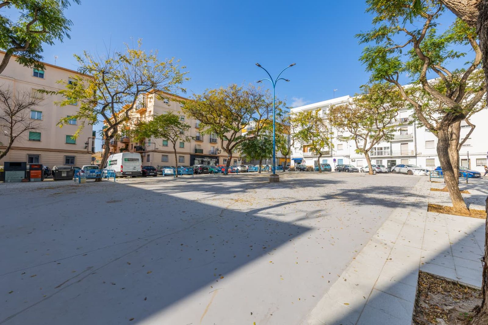 Remodelación de la plaza del Merendero, en una imagen del Ayuntamiento de San Fernando