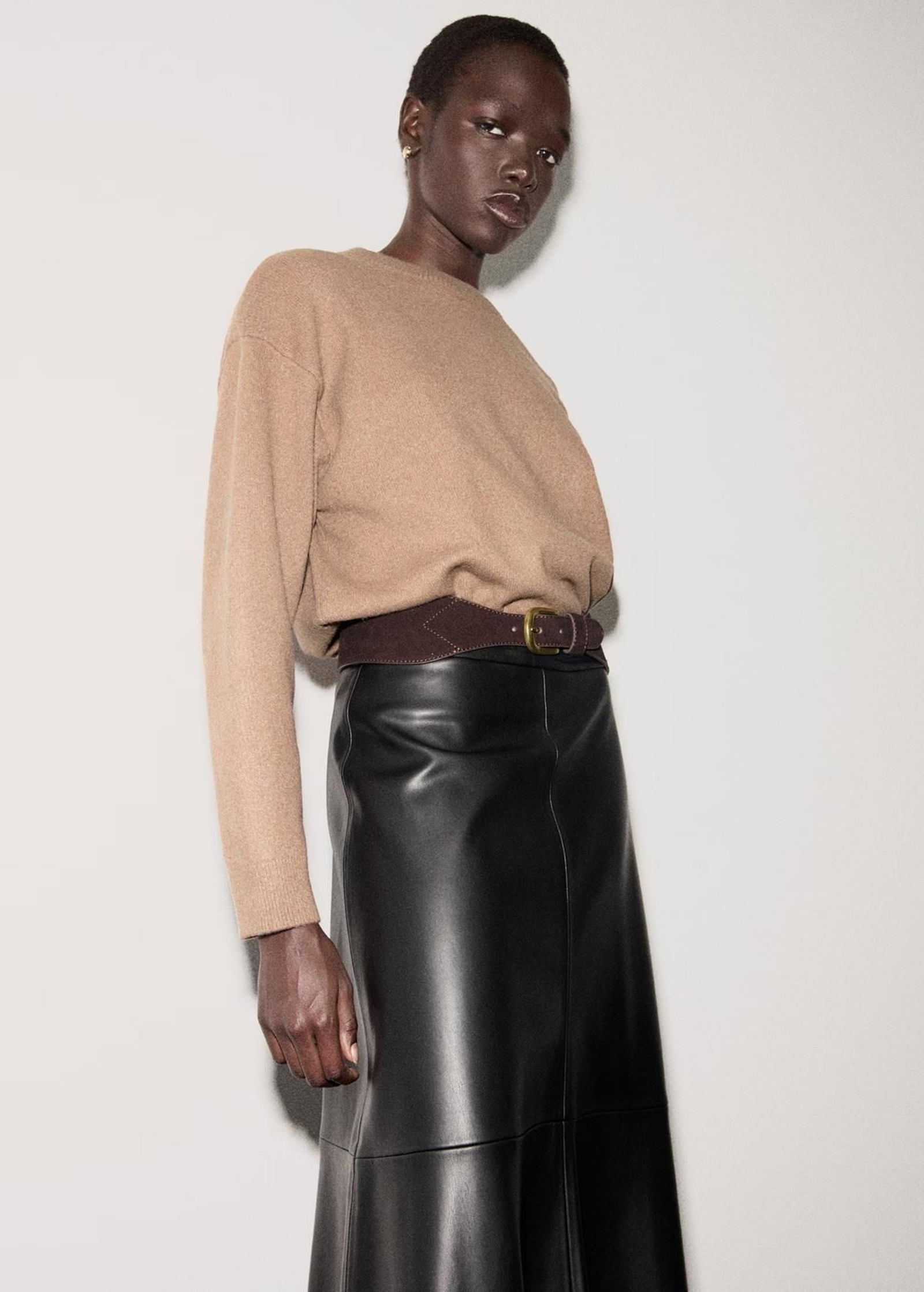 Jersey camel de Mango.