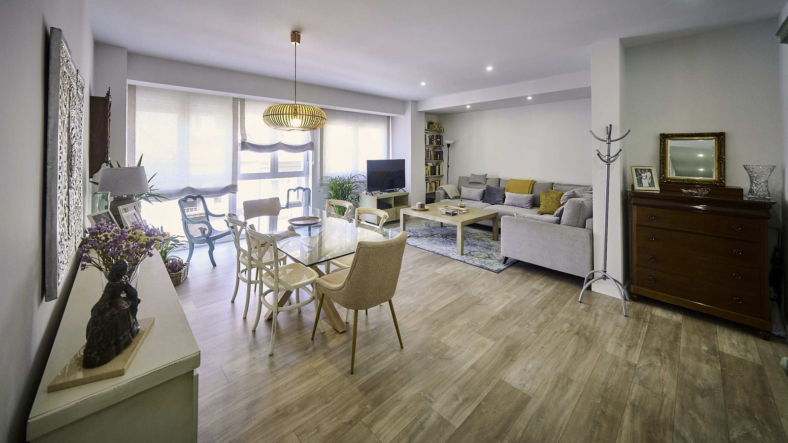 Interior de la casa.