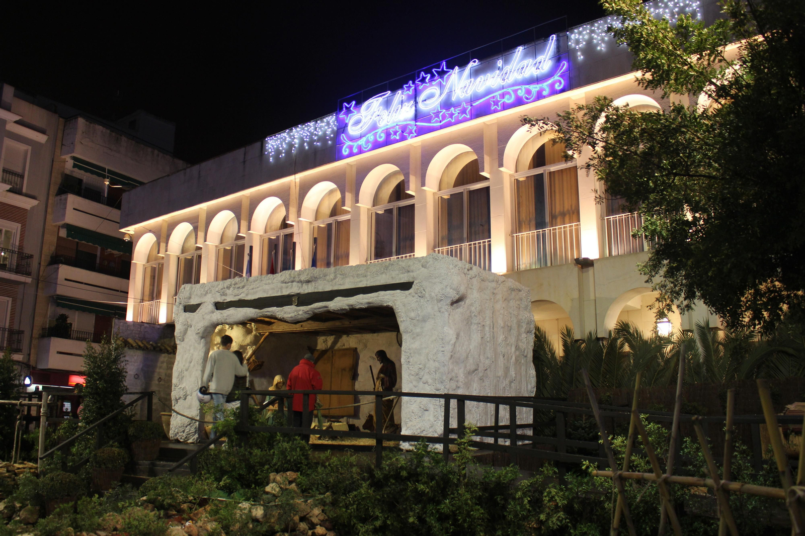 El alumbrado de Navidad de Lucena, en fotografías
