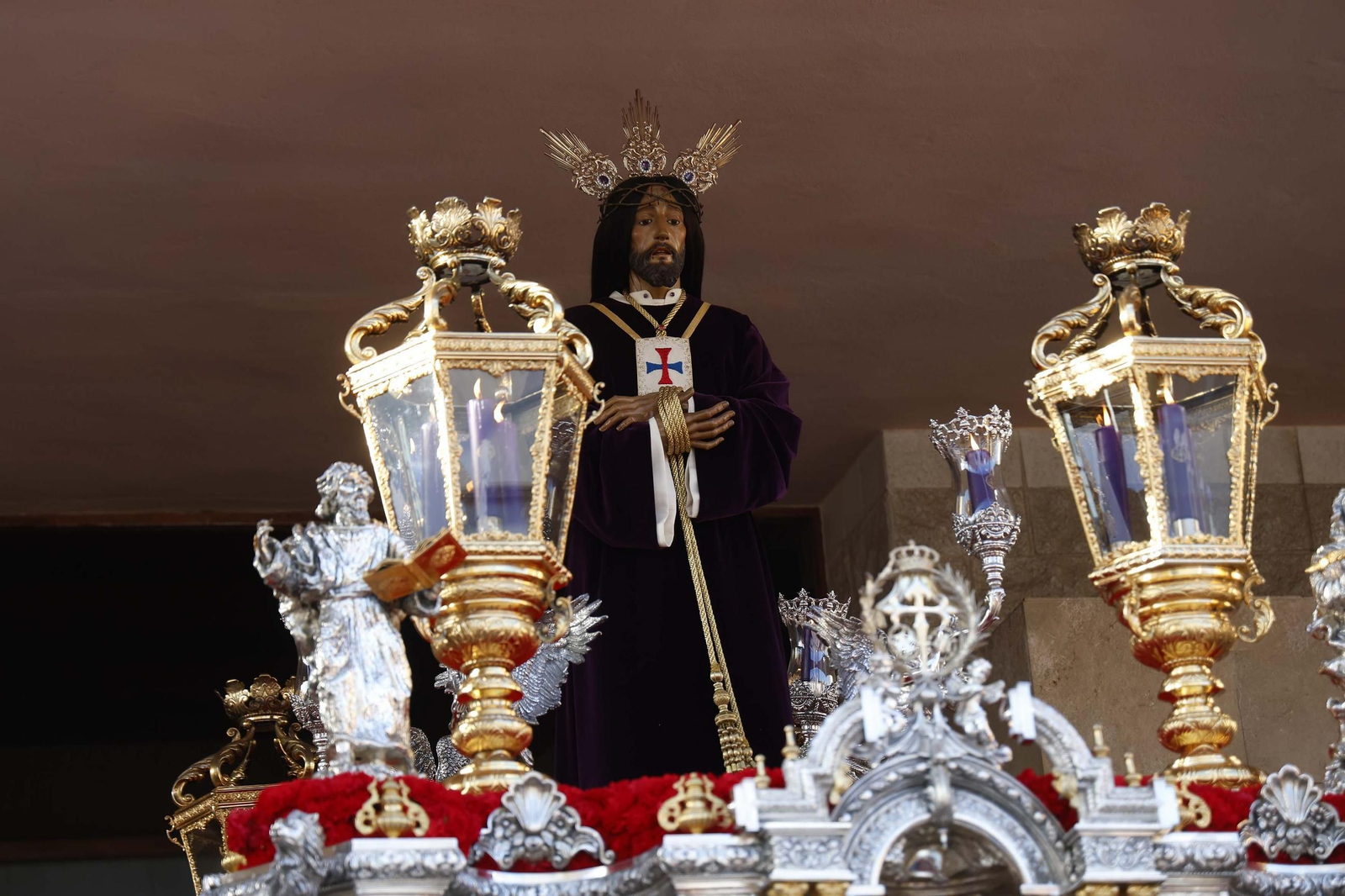 Fotos del Miércoles Santo en La Línea Oración en el Huerto, Abandono y Medinaceli