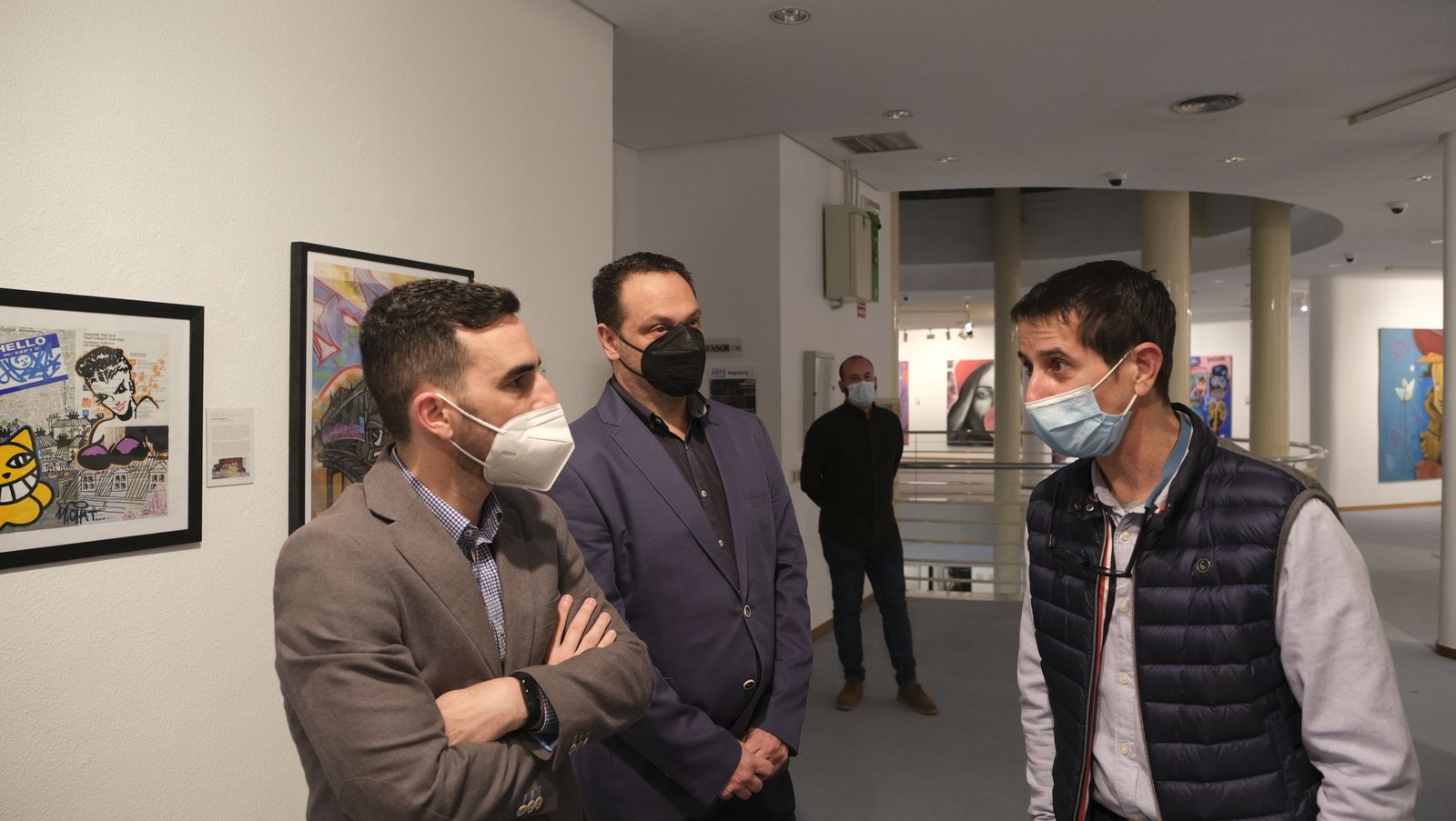 Imágenes de la exposición 'De la Calle al Museo'. Museo de Arte de Almería