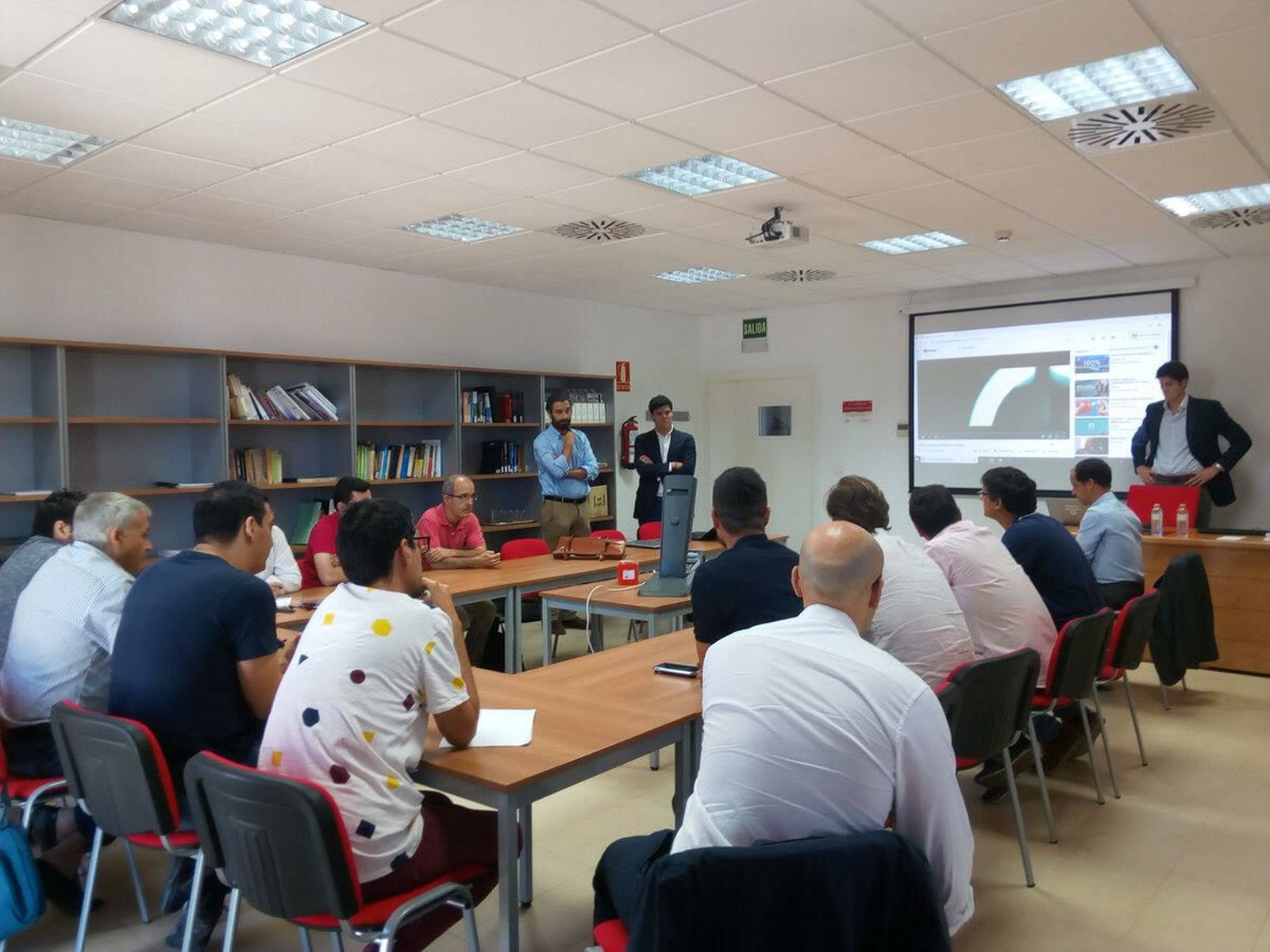 Imagen del desarrollo de la jornada.